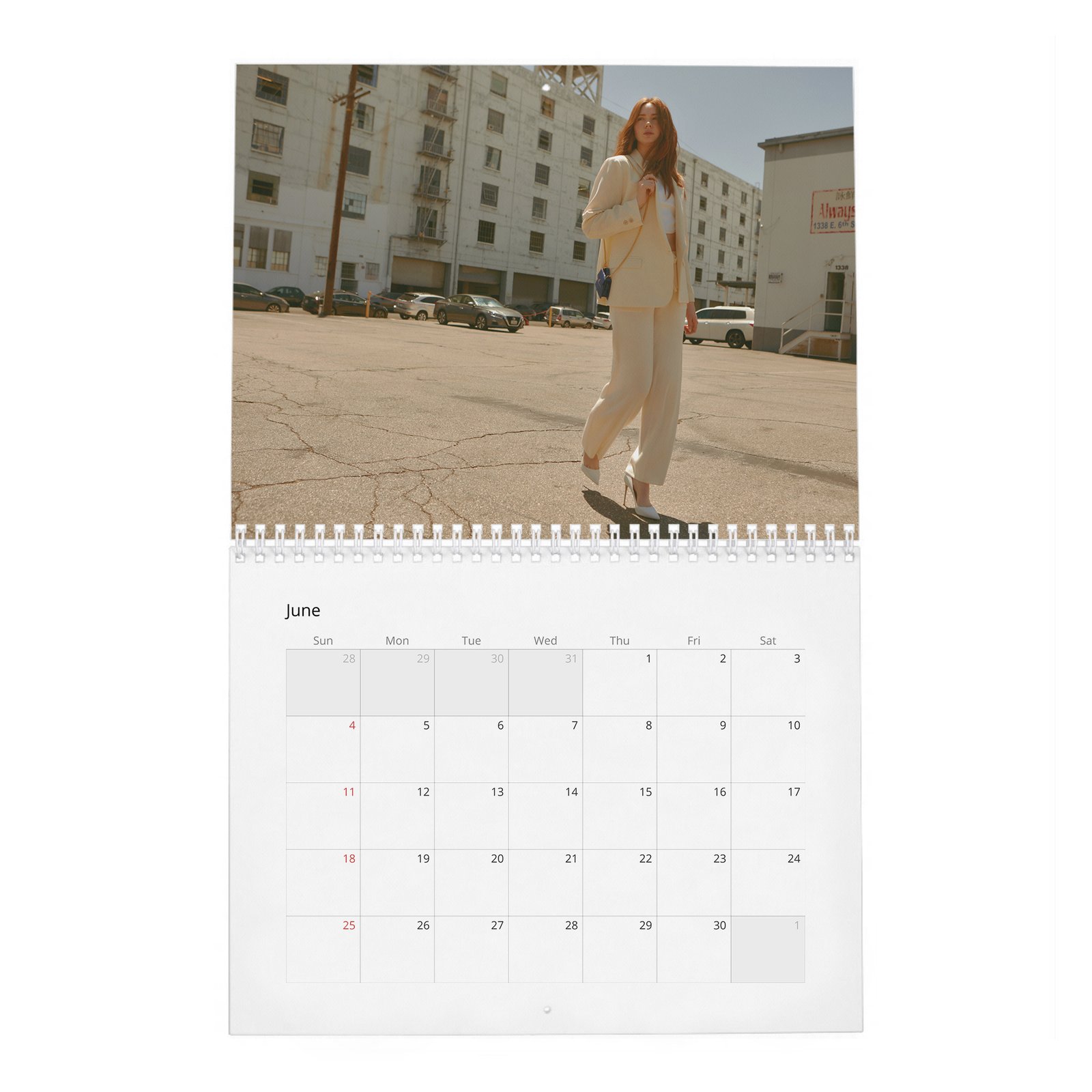 06 Karen Gillan - Comfortable Improvising 2027 Wall Calendar
