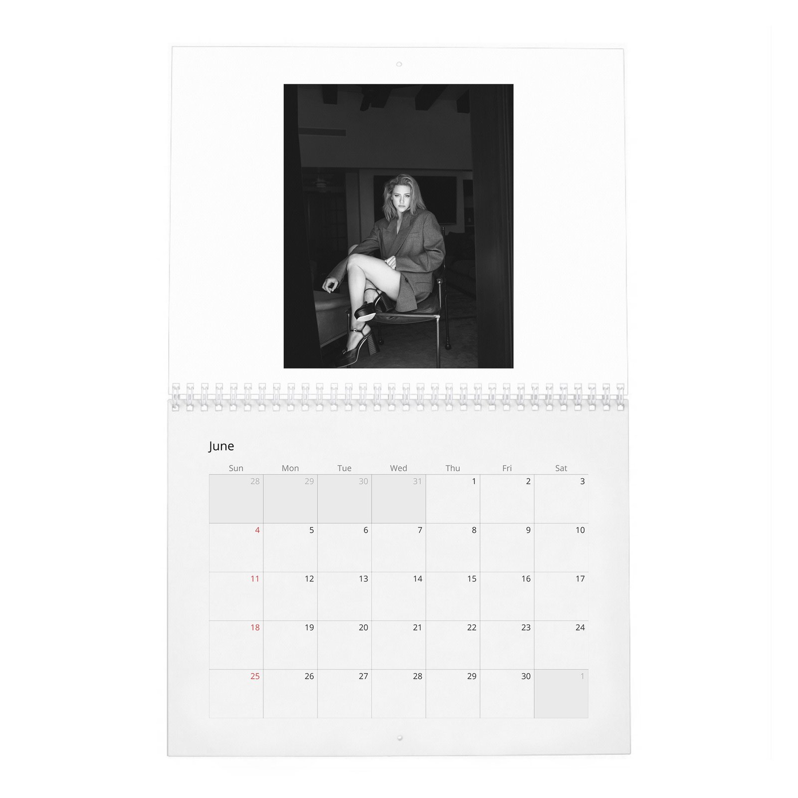 Lili Reinhart - Flaunt 2027 Wall Calendar