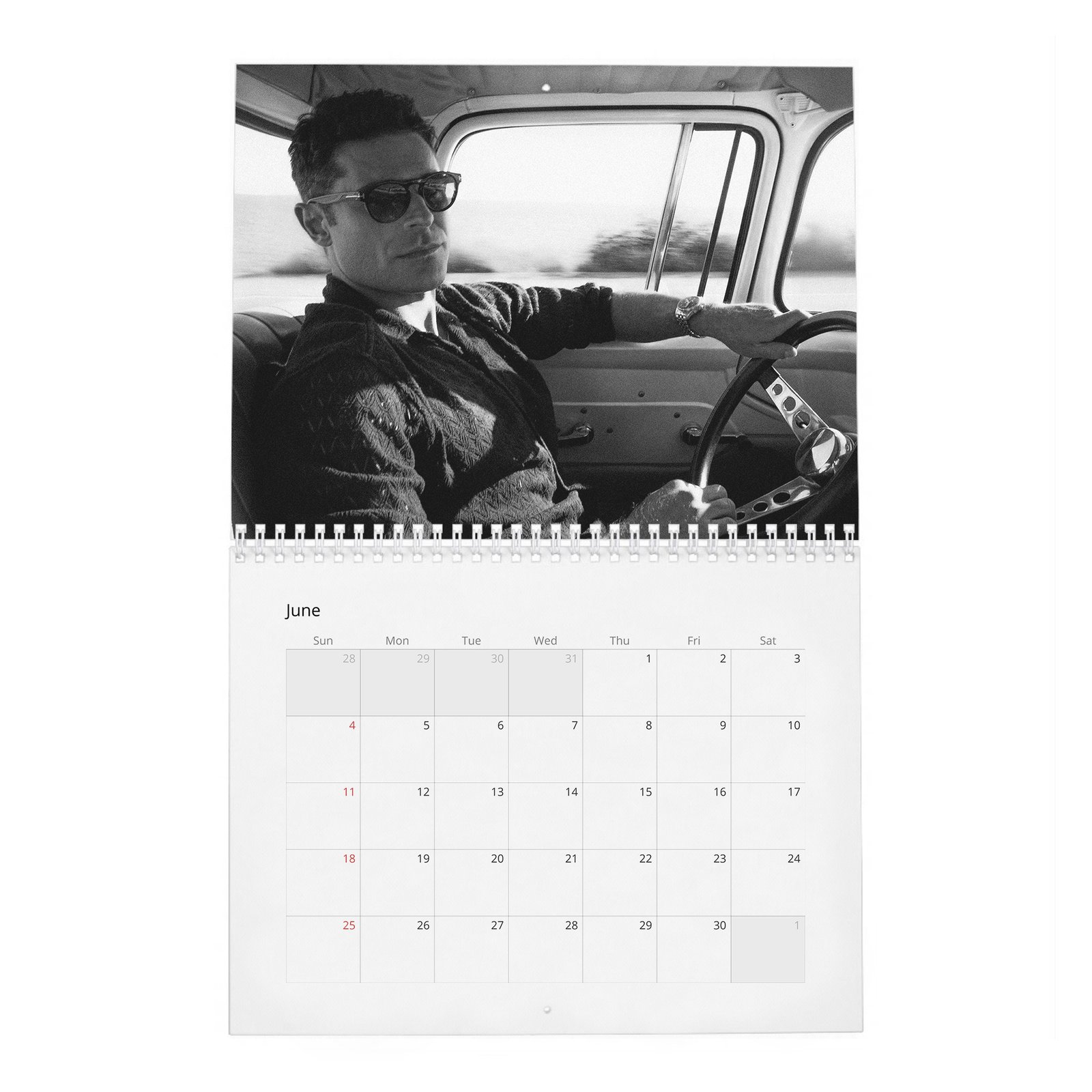 06 Zac Efron - The Ringmaster 2027 Wall Calendar