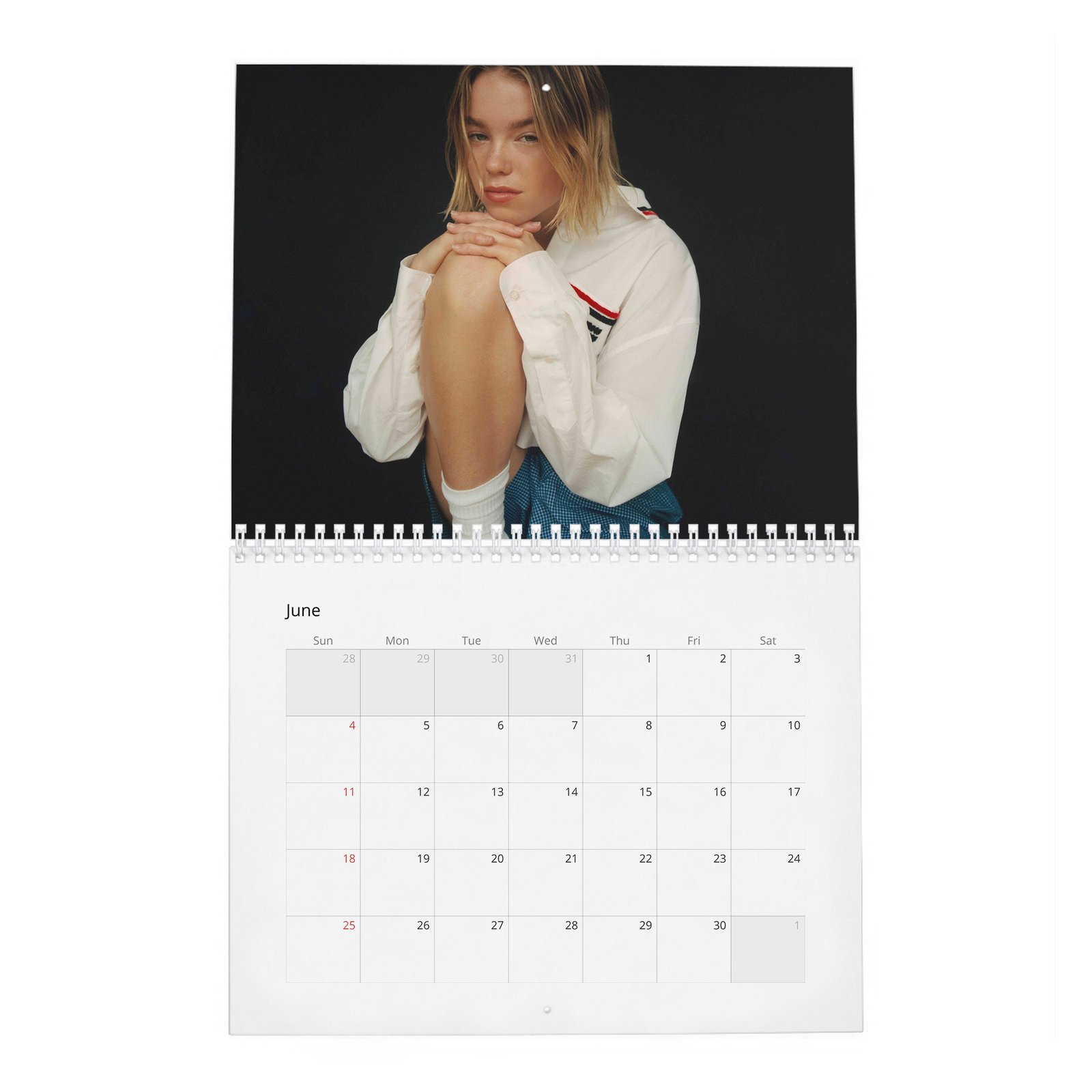 06 Milly Alcock - All Eyes On You 2027 Wall Calendar