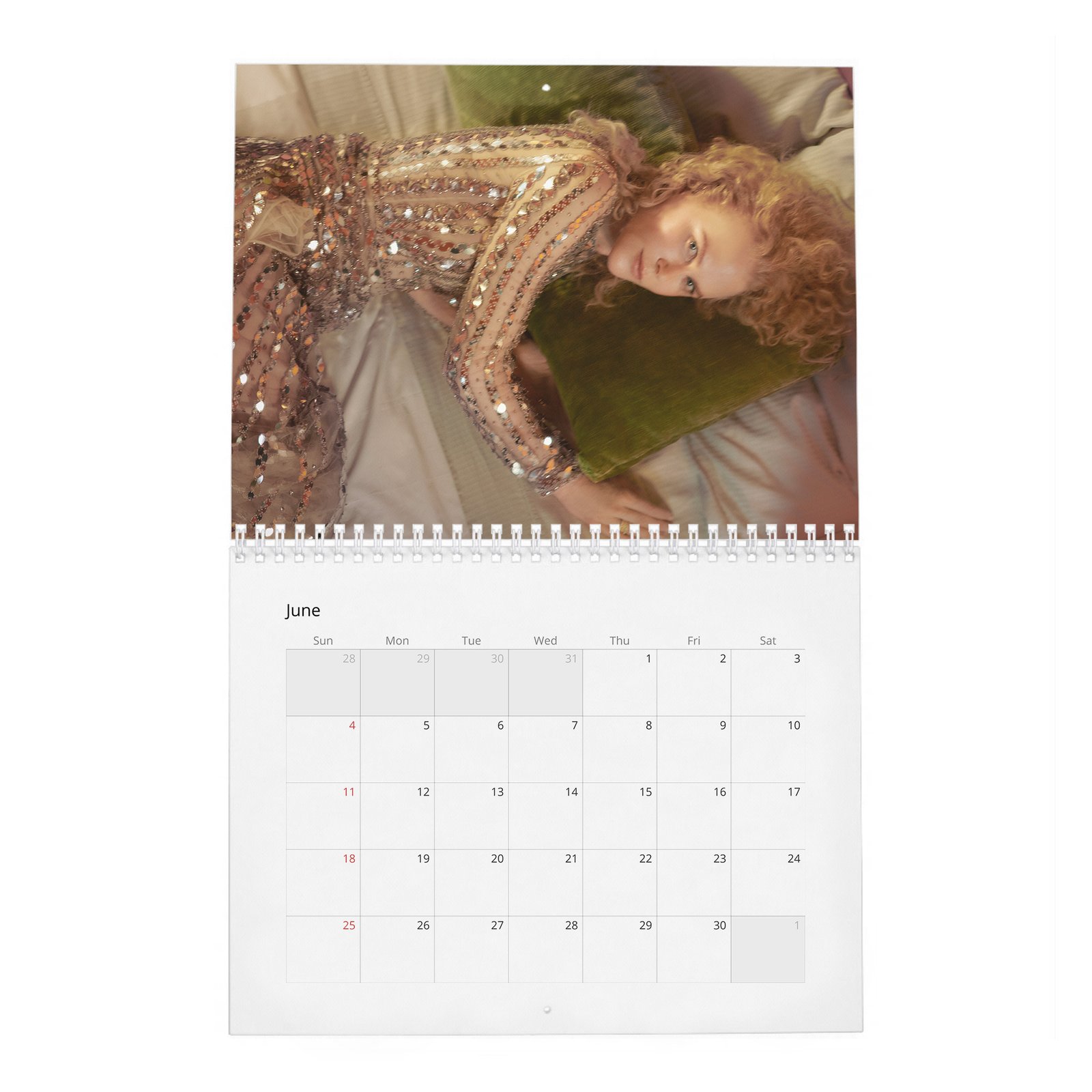 06 Nicole Kidman - The Golden Age Of 2027 Wall Calendar