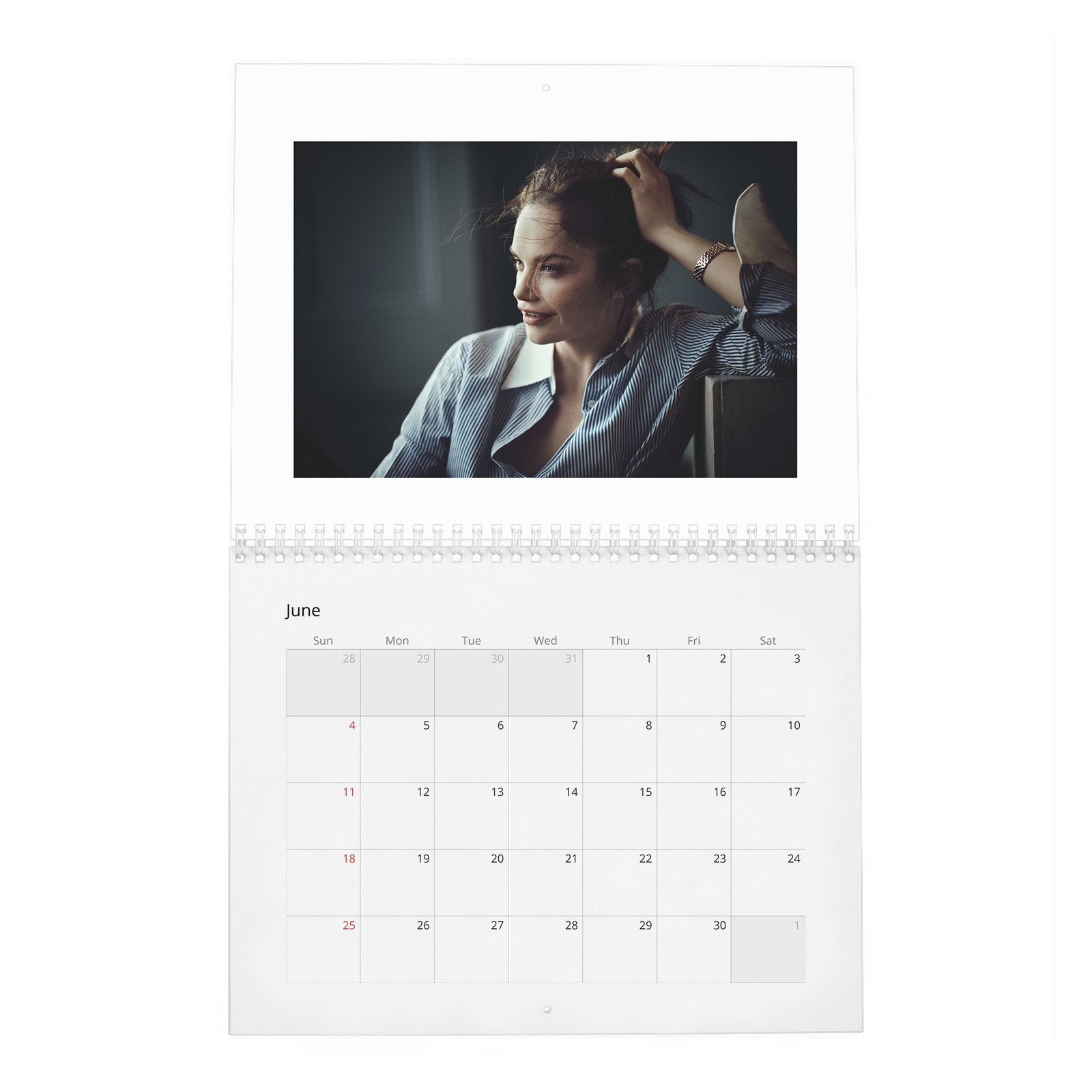 06 Ruth Wilson - A Single Mind 2027 Wall Calendar