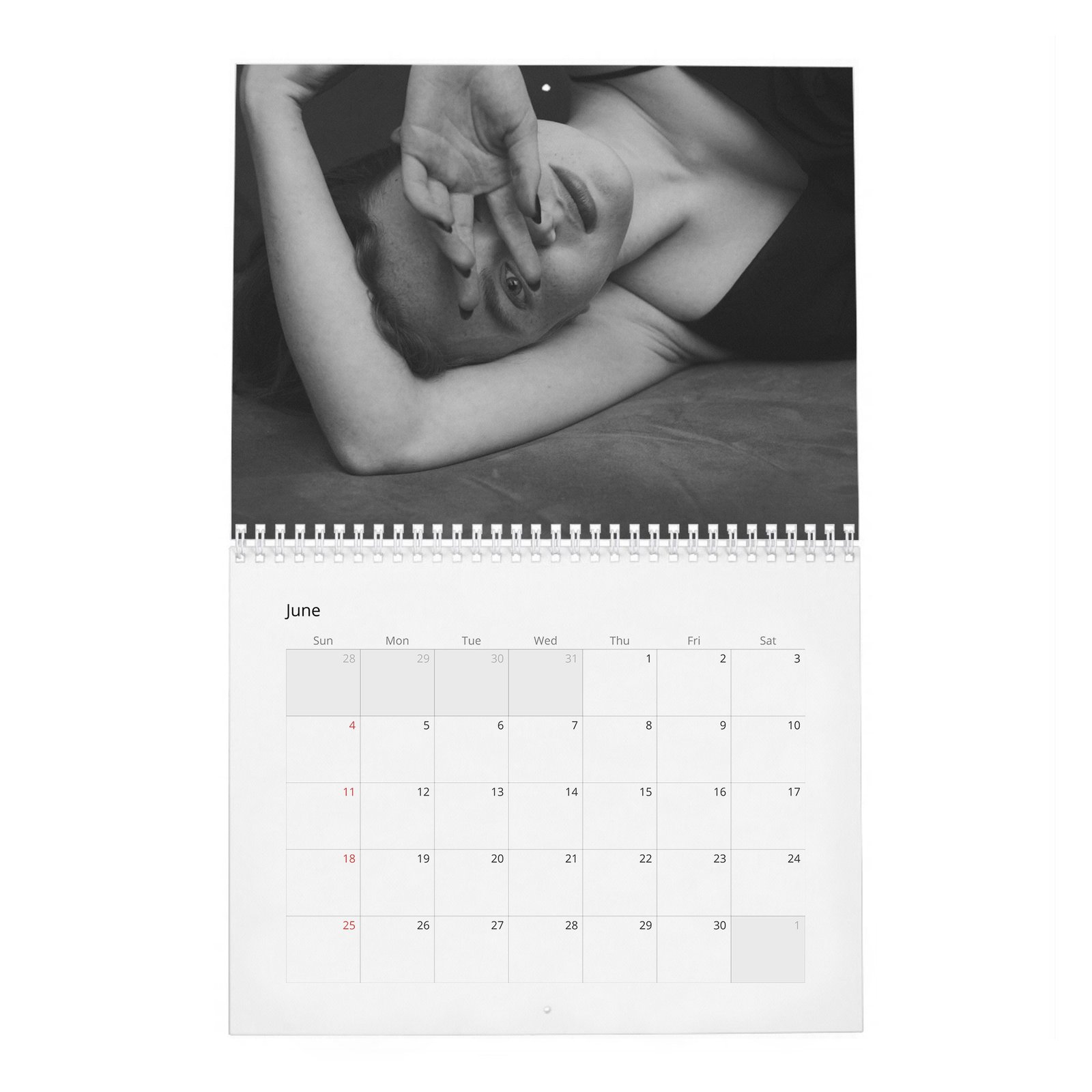 06 Sadie Sink - Bold Discretion 2027 Wall Calendar
