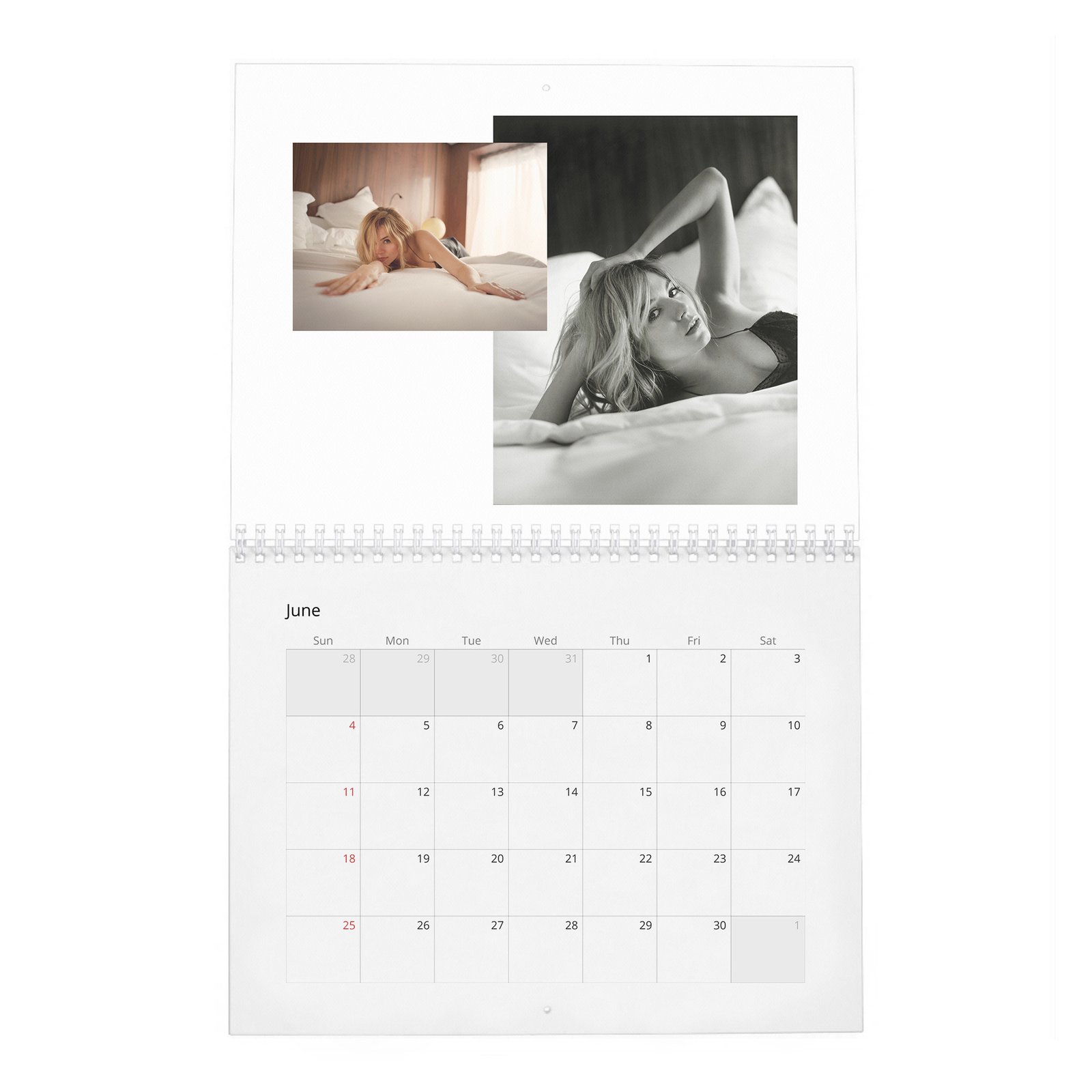Sienna Miller - In Bed With Sienna 2027 Wall Calendar