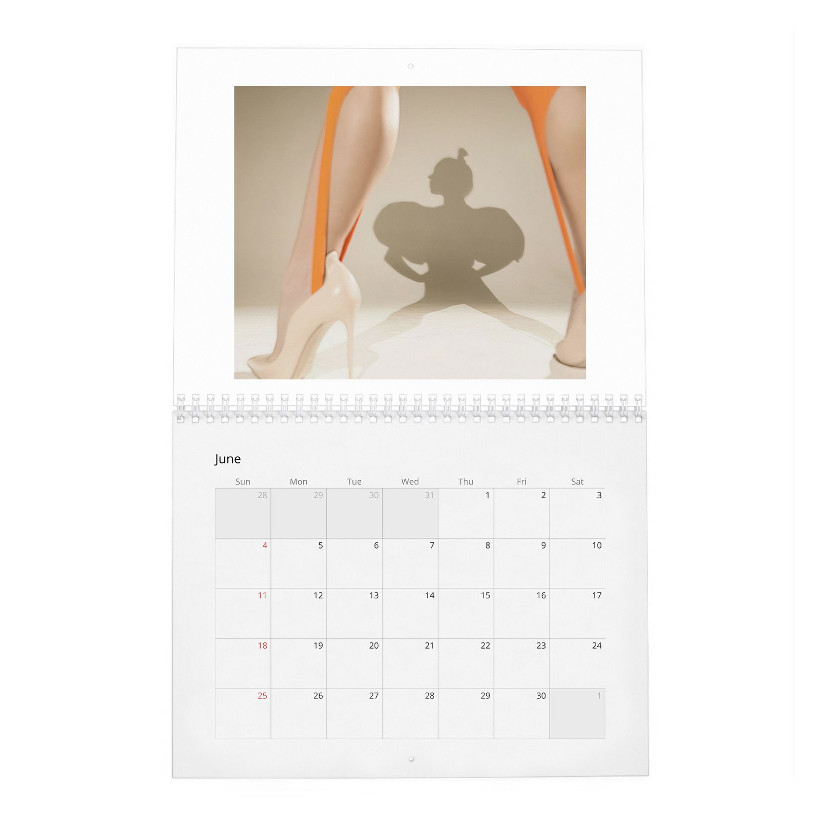 06 Sydney Sweeney - Content 2027 Wall Calendar