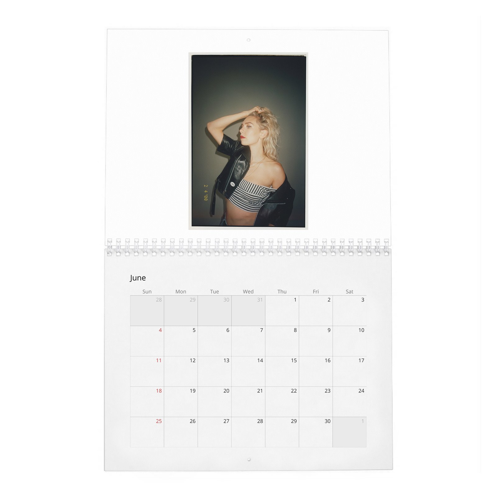 06 Vanessa Kirby - Time Is Now 2027 Wall Calendar