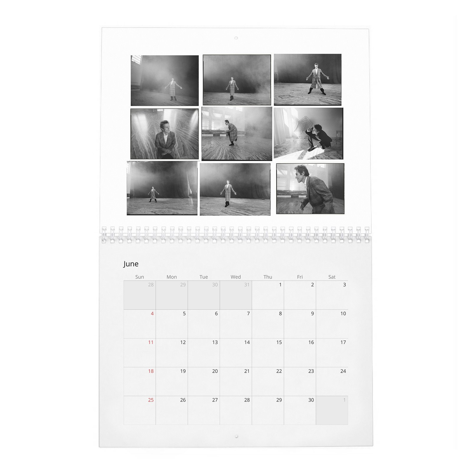 06 Willem Dafoe - Who's Afraid Of Mr Dafoe 2027 Wall Calendar