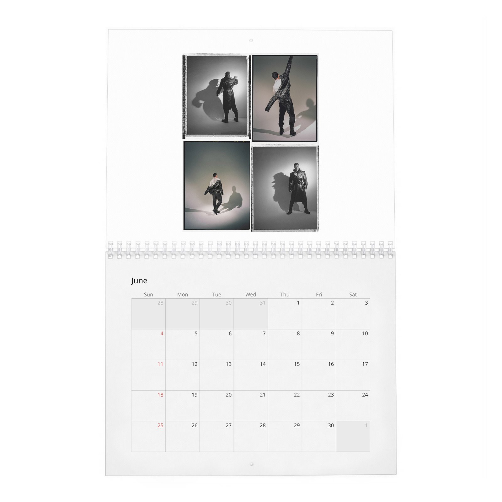 06 Luke Evans - In Conversation 2027 Wall Calendar