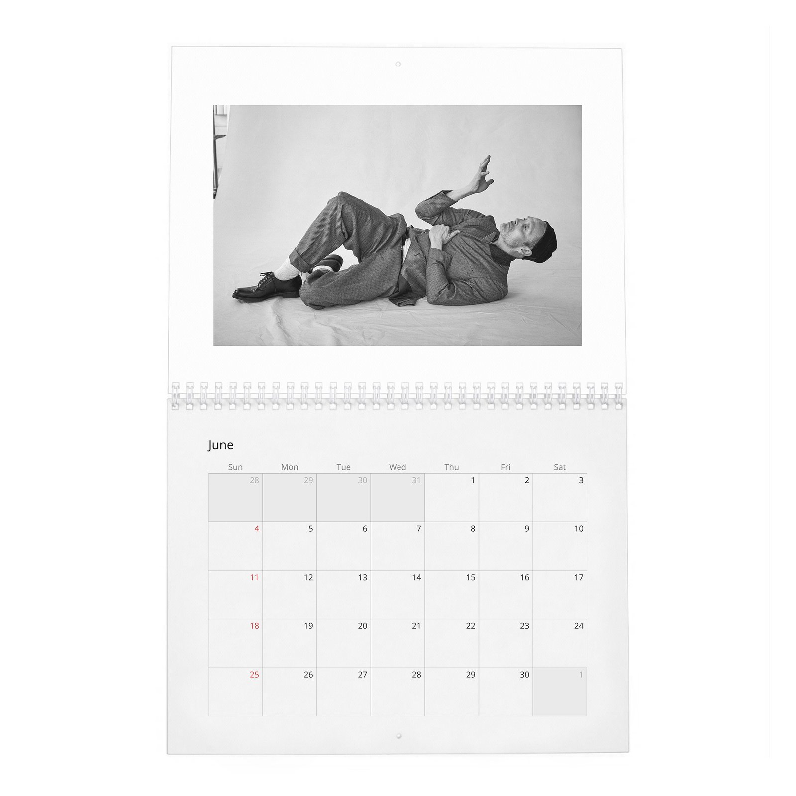 06 Mads Mikkelsen - Good Bad 2027 Wall Calendar