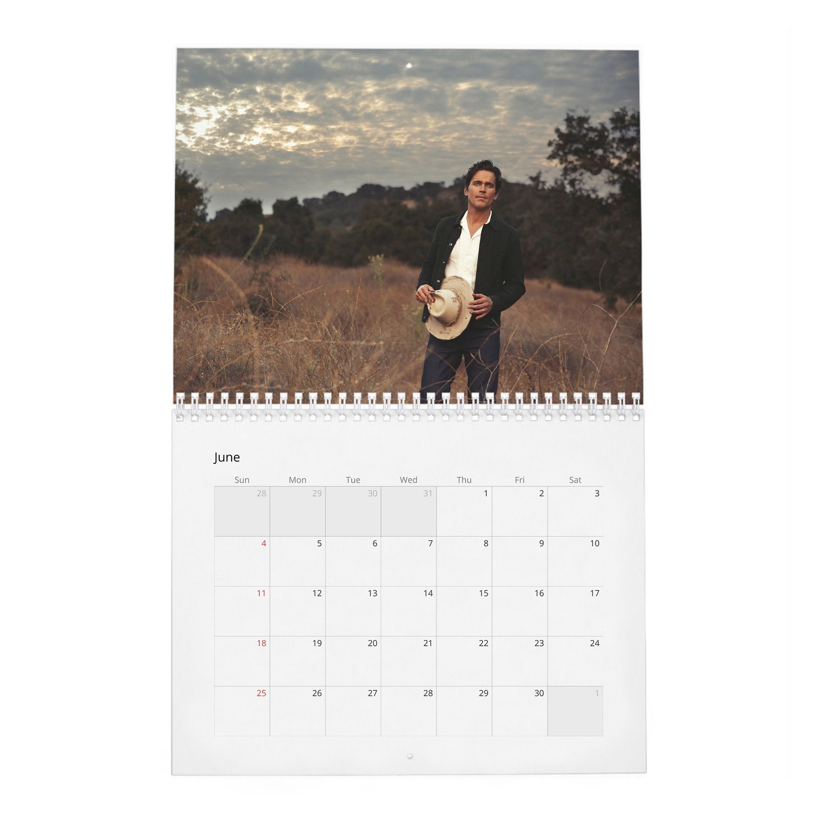 Matt Bomer - Let's Hear It For The Boys 2027 Wall Calendar