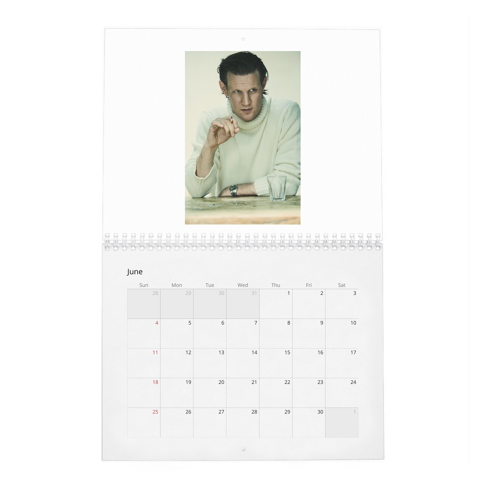 Matt Smith - Mr Smith Goes To Westeros 2027 Wall Calendar