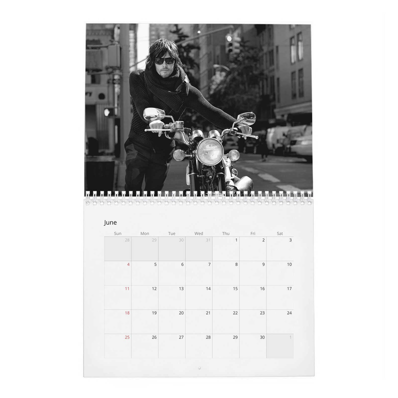 Norman Reedus - New York Rhapsody 2027 Wall Calendar