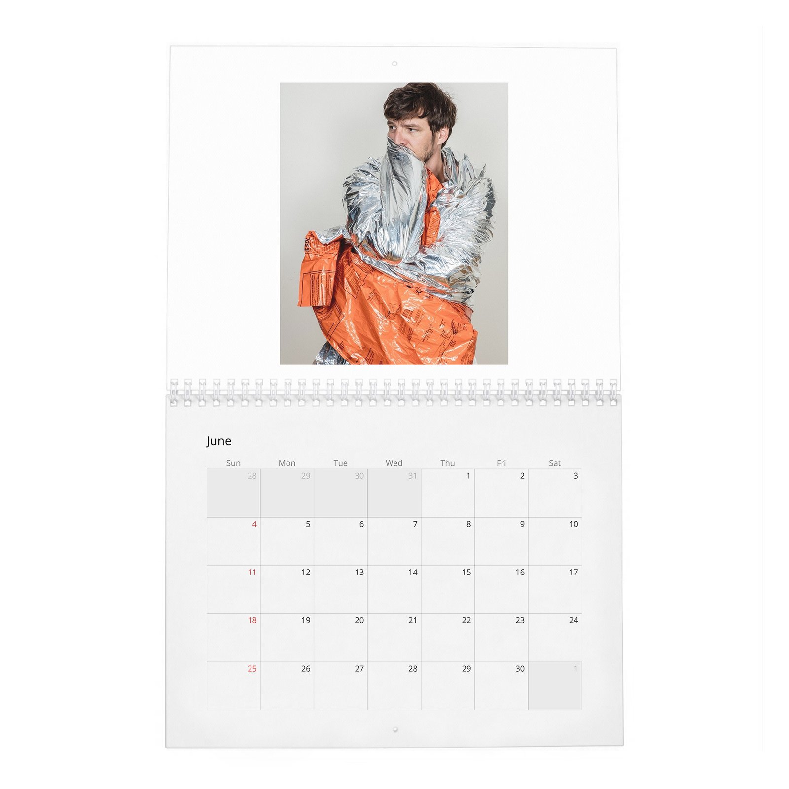 Pedro Pascal - Bad Hombre 2027 Wall Calendar