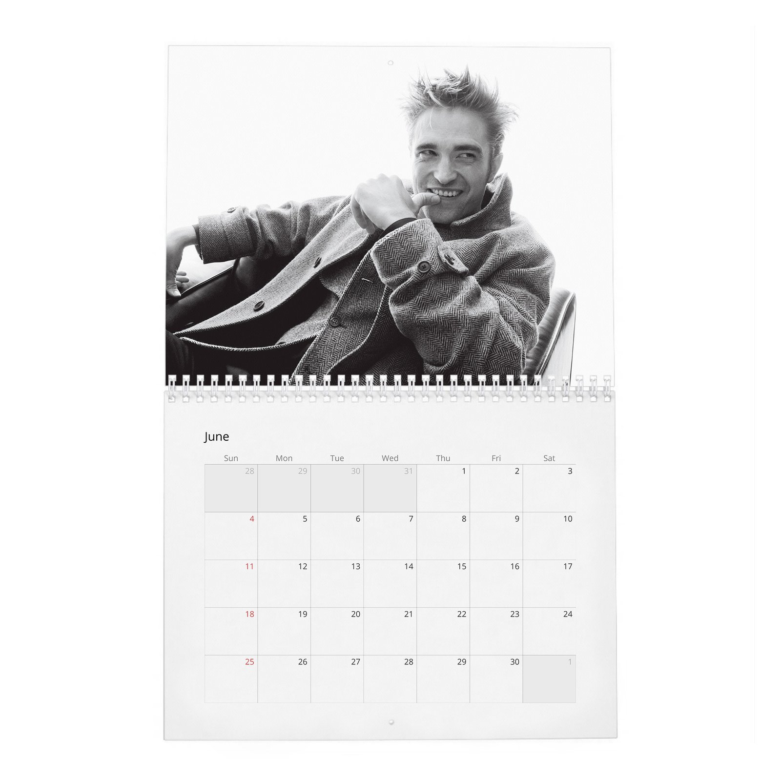 Robert Pattinson - The Second Coming Of 2027 Wall Calendar