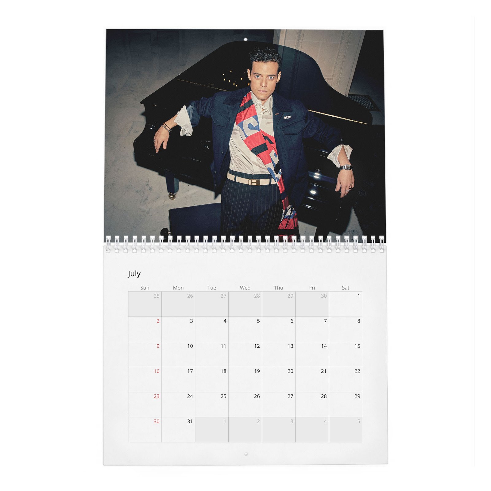 Rami Malek - Without Limits 2027 Wall Calendar