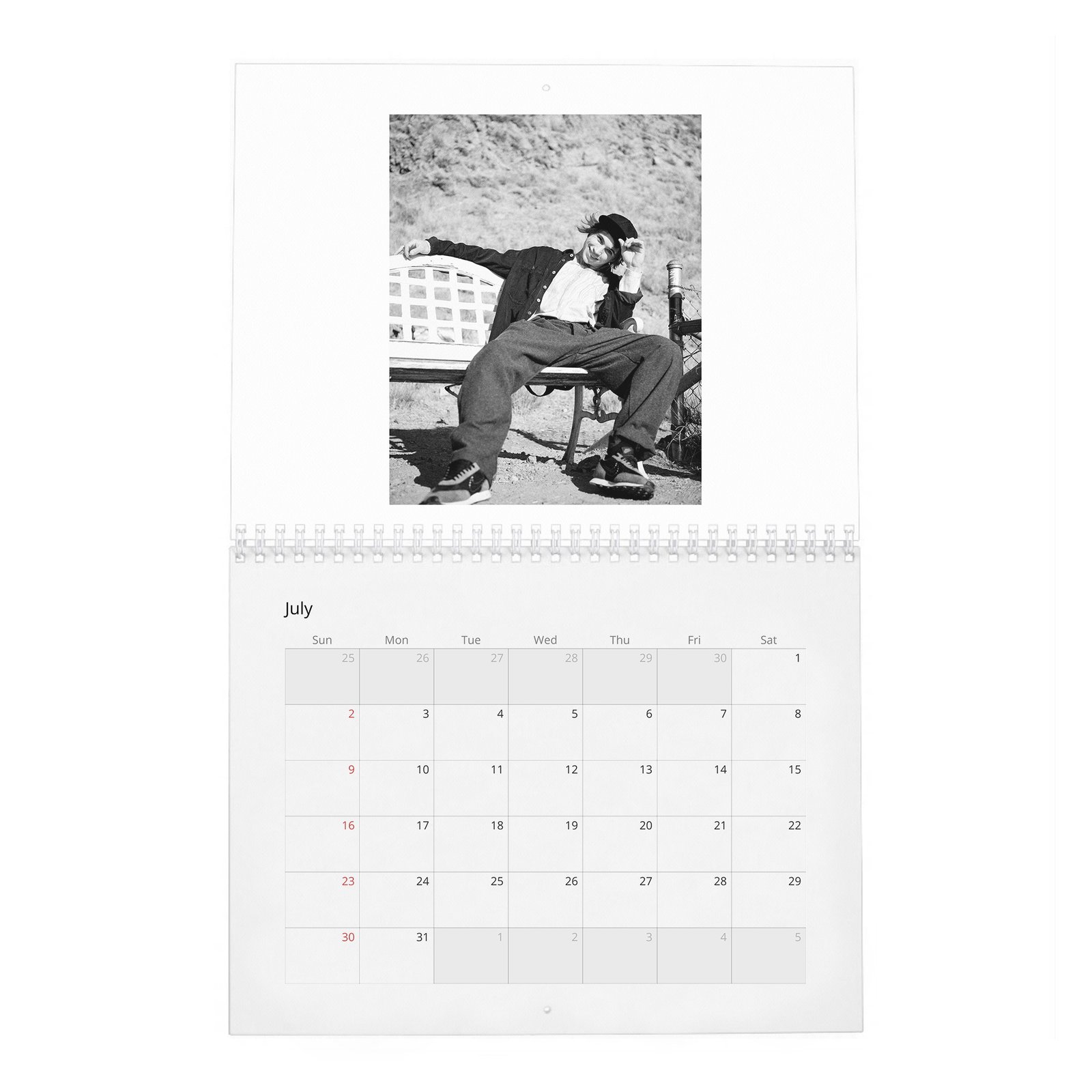 07 Tanner Buchanan - Go No Sen 2027 Wall Calendar