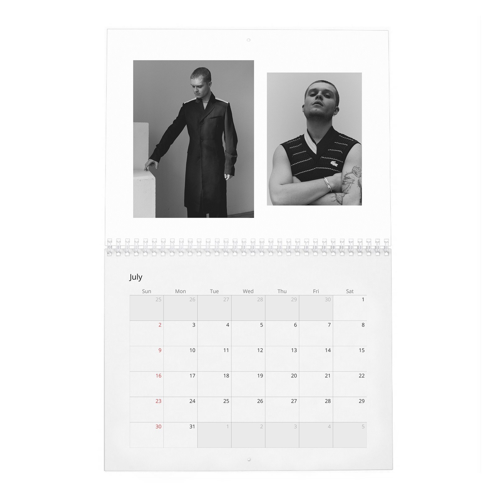 Tom Glynn-Carney - Fast Lane 2027 Wall Calendar