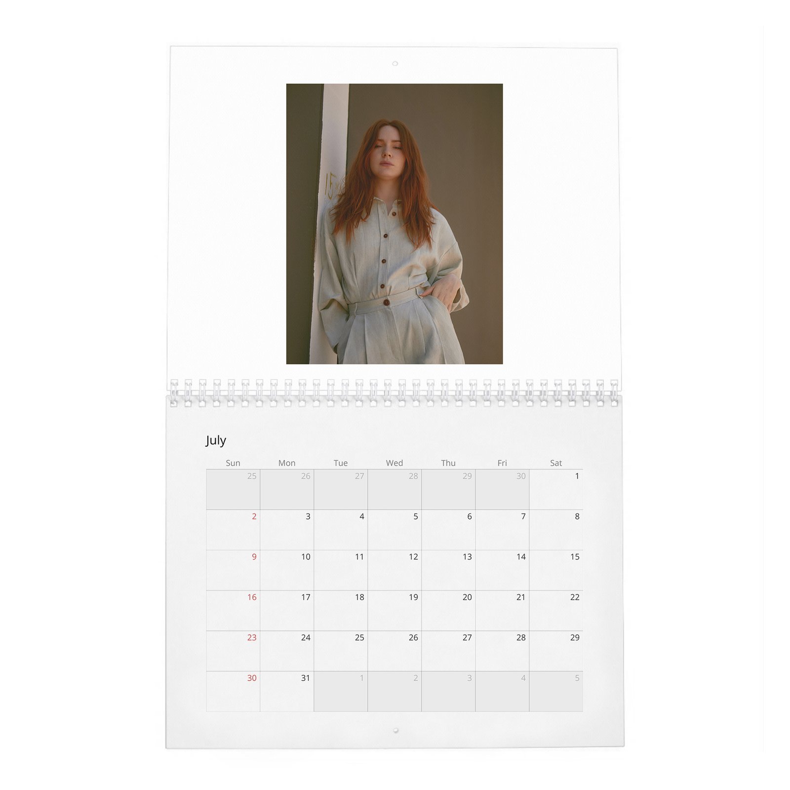 07 Karen Gillan - Comfortable Improvising 2027 Wall Calendar