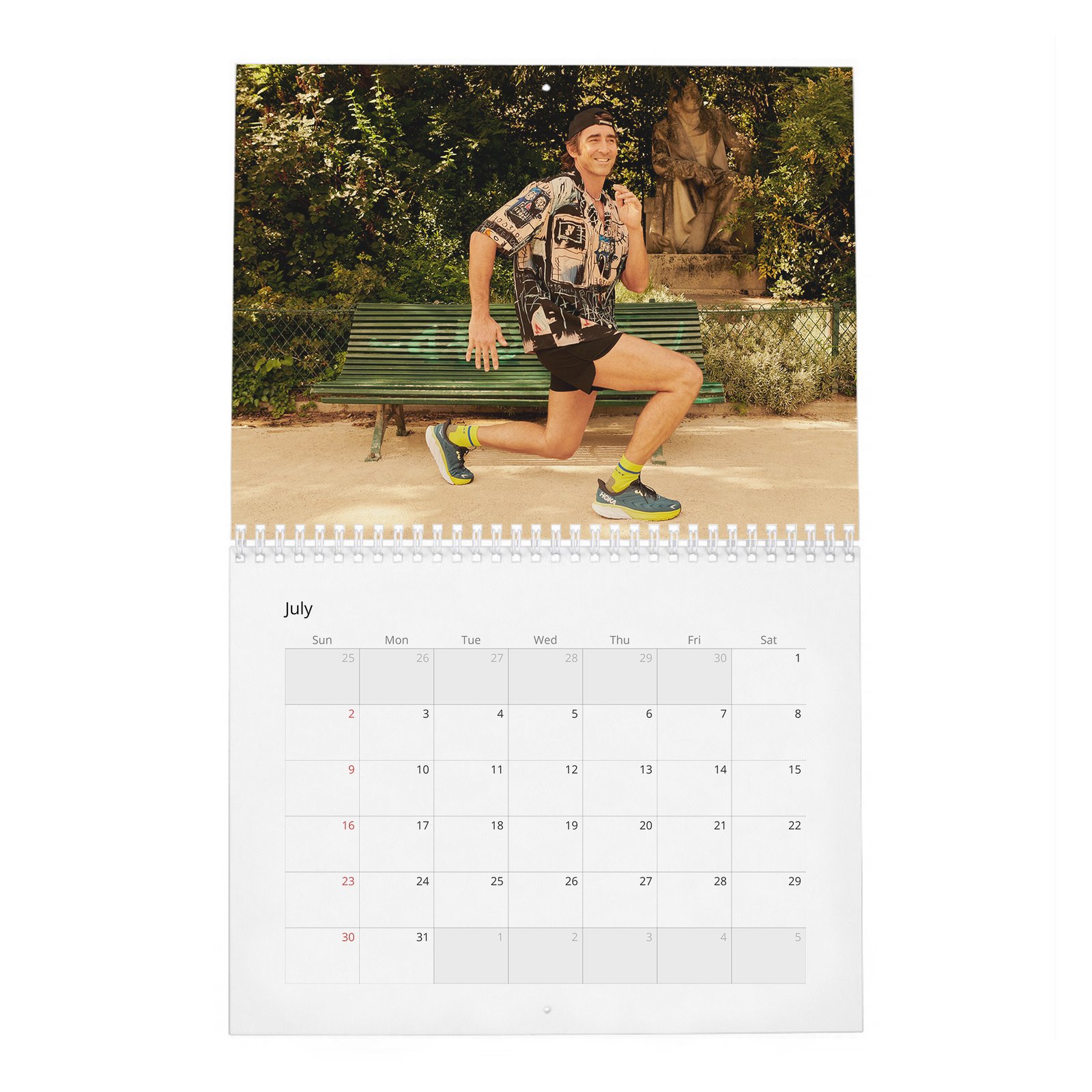 07 Lee Pace - Doesn't Owe You Anything 2027 Wall Calendar