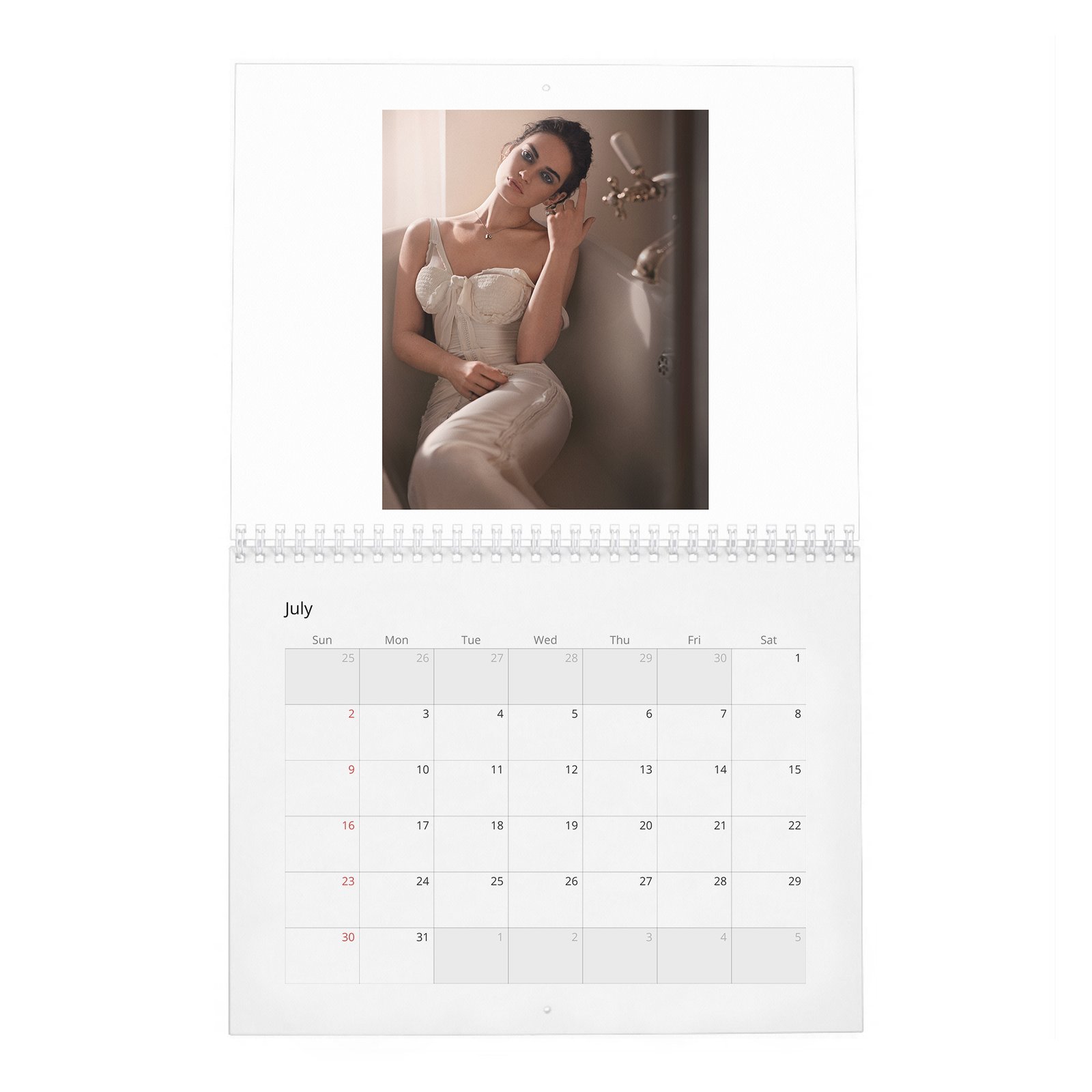 07 Lily James - A Cinderella Story 2027 Wall Calendar