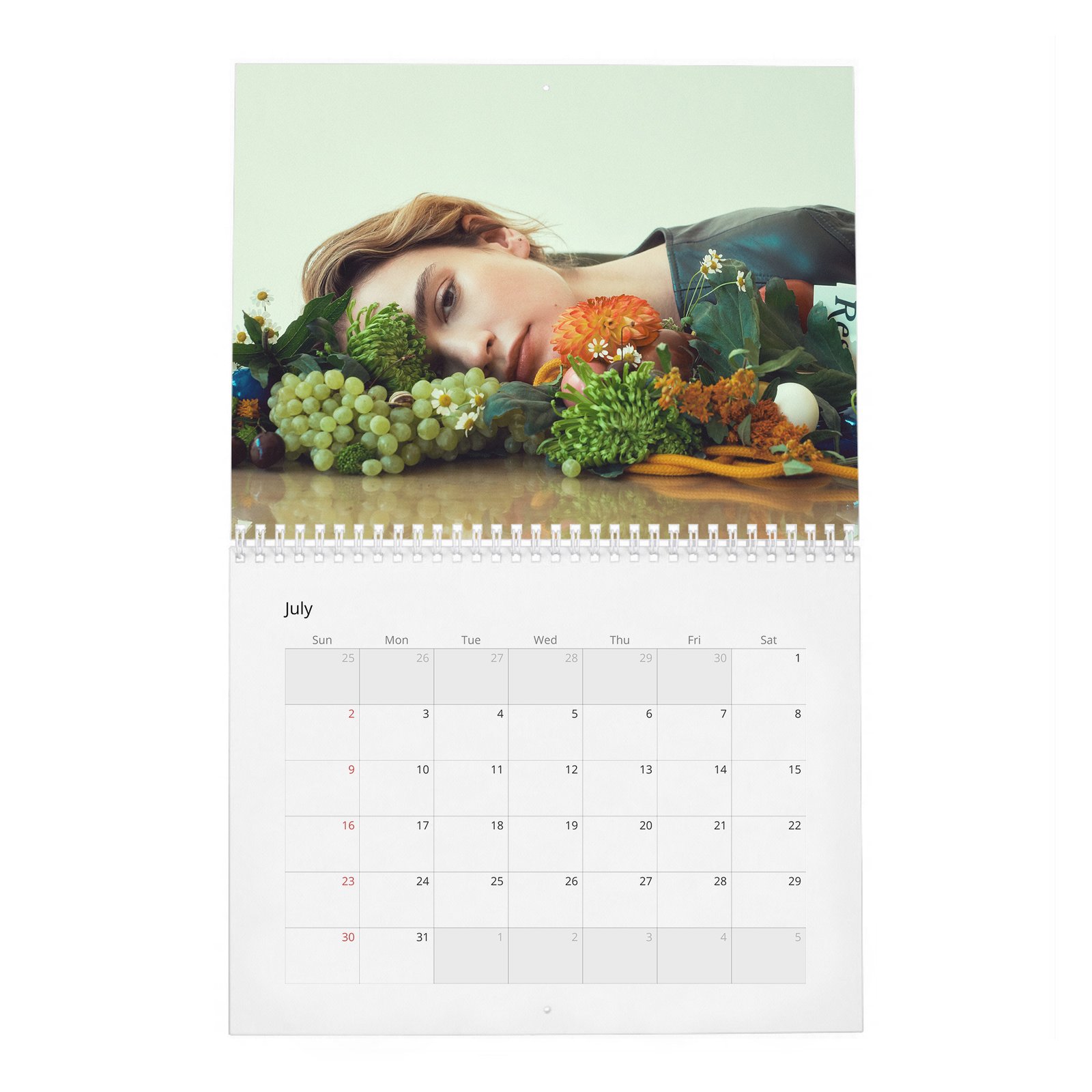 07 Lily James - Loving Lily 2027 Wall Calendar