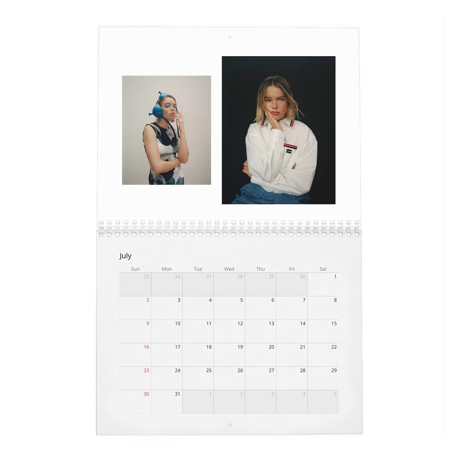 07 Milly Alcock - All Eyes On You 2027 Wall Calendar