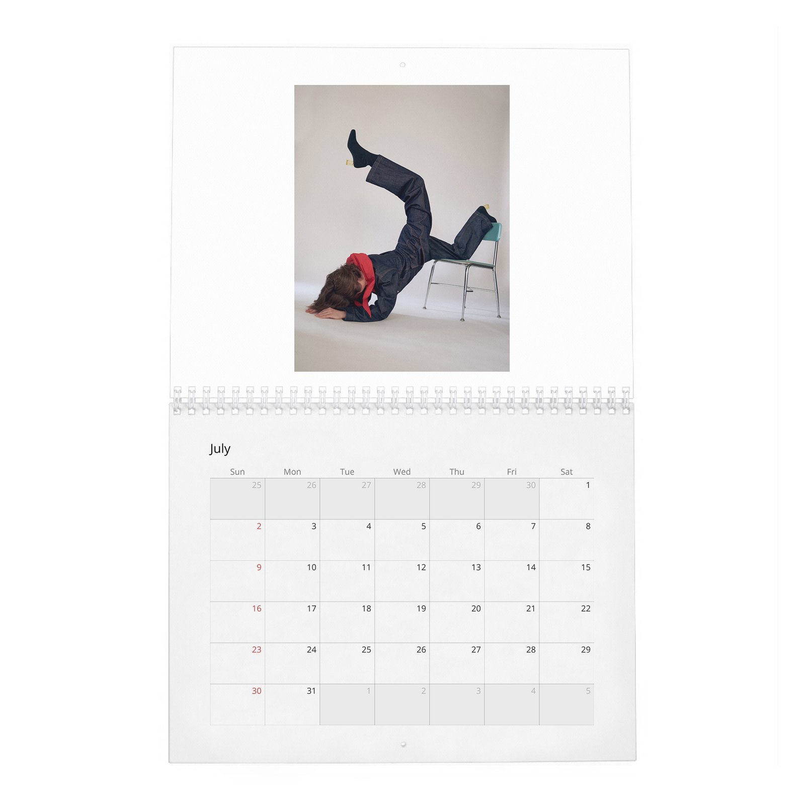 07 Natalia Dyer - Inner Child 2027 Wall Calendar