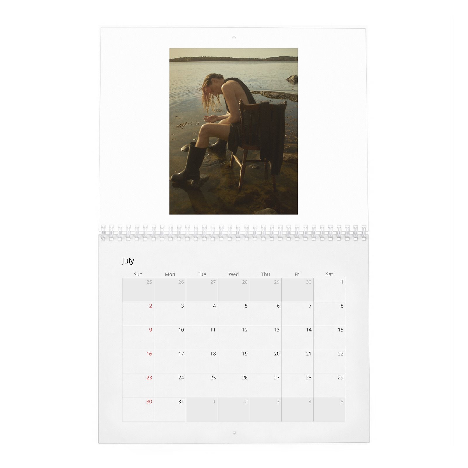 07 Rebecca Ferguson - Personal Vices and Swedish Roots 2027 Wall Calendar