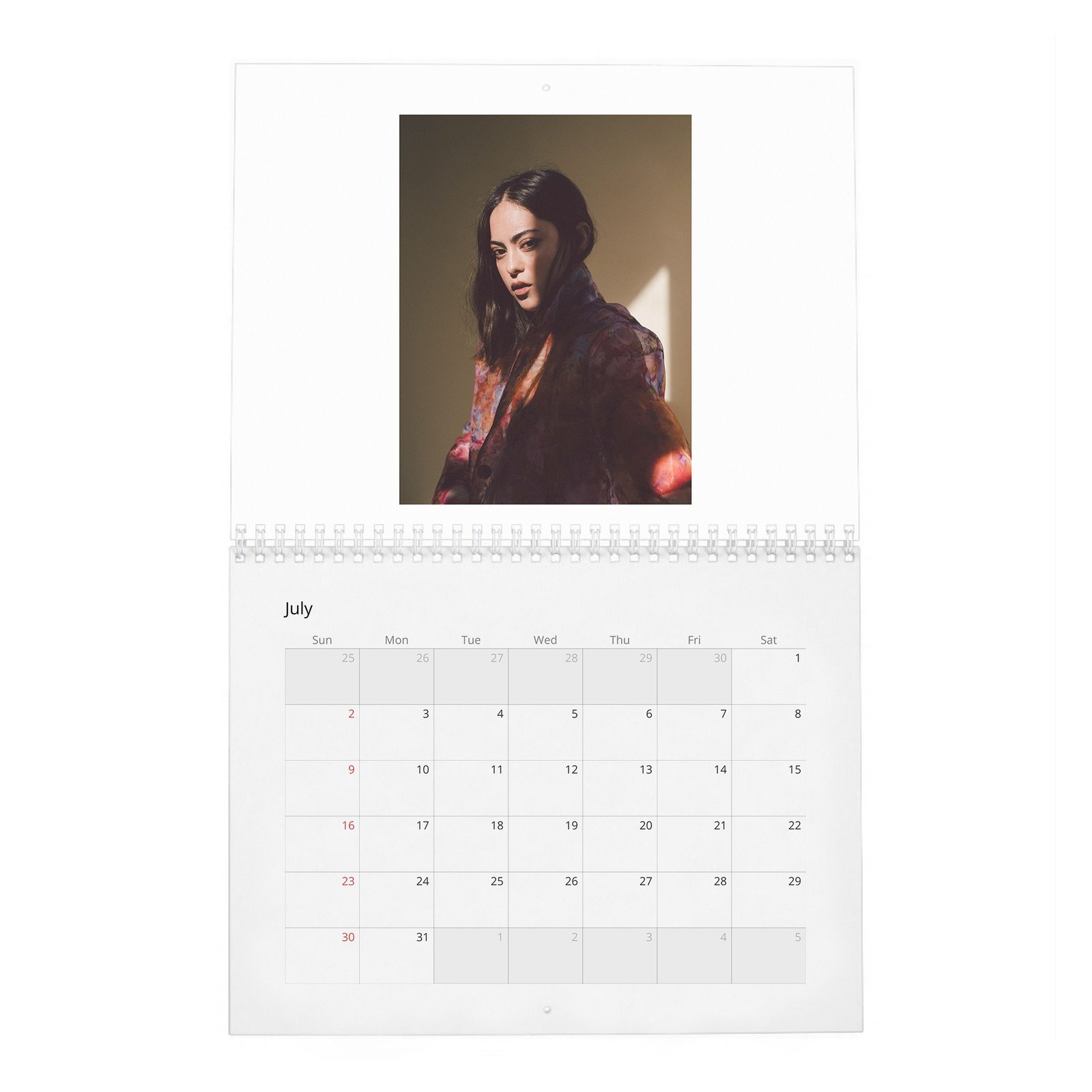07 Rosa Salazar - A New Cherry Flavor 2027 Wall Calendar