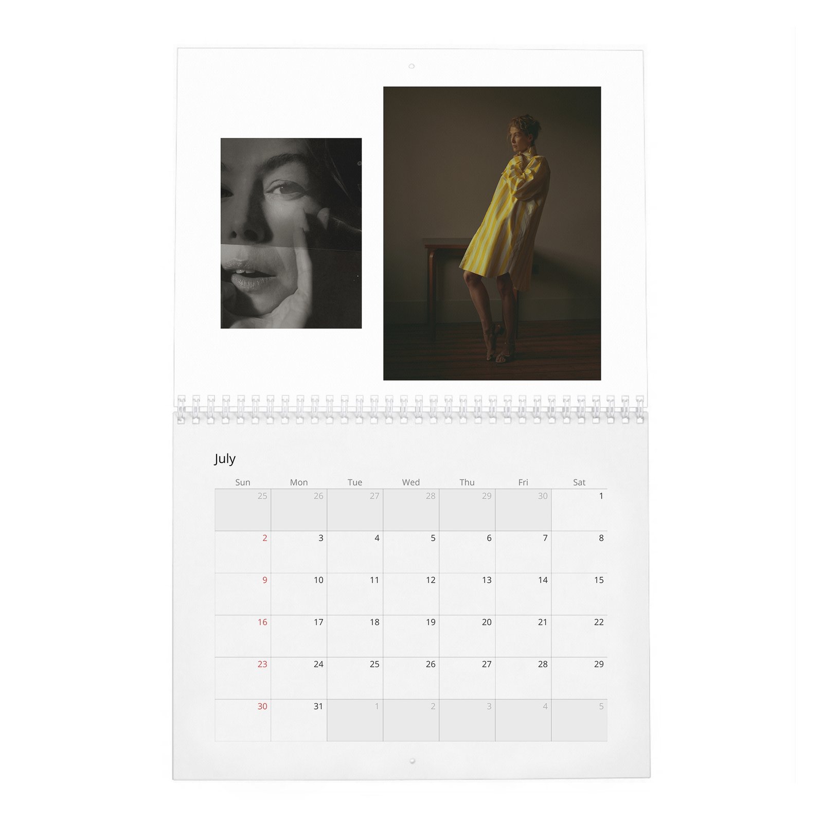 07 Rosamund Pike - Flaunt 2027 Wall Calendar