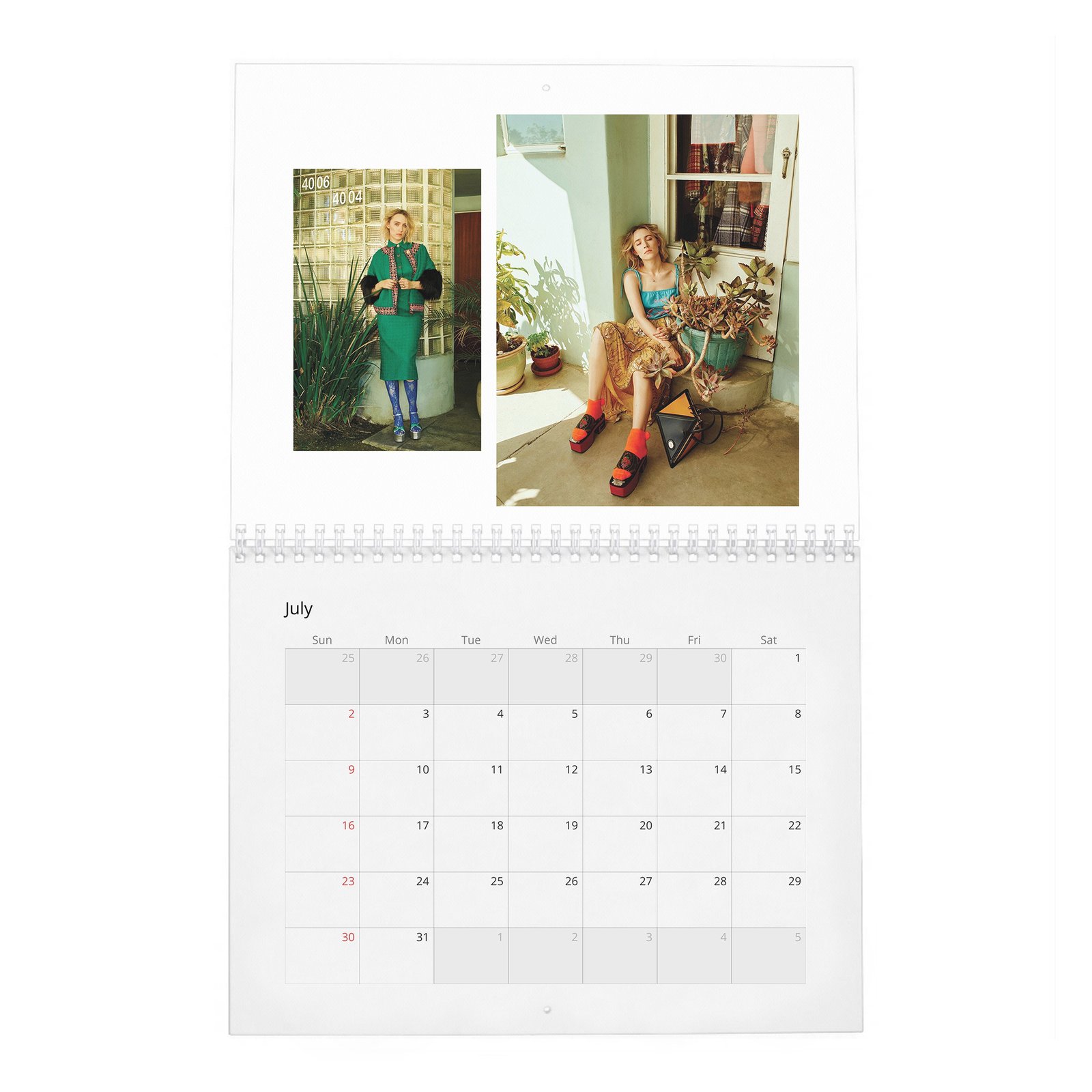 07 Saoirse Ronan - Our Newest Jo March 2027 Wall Calendar
