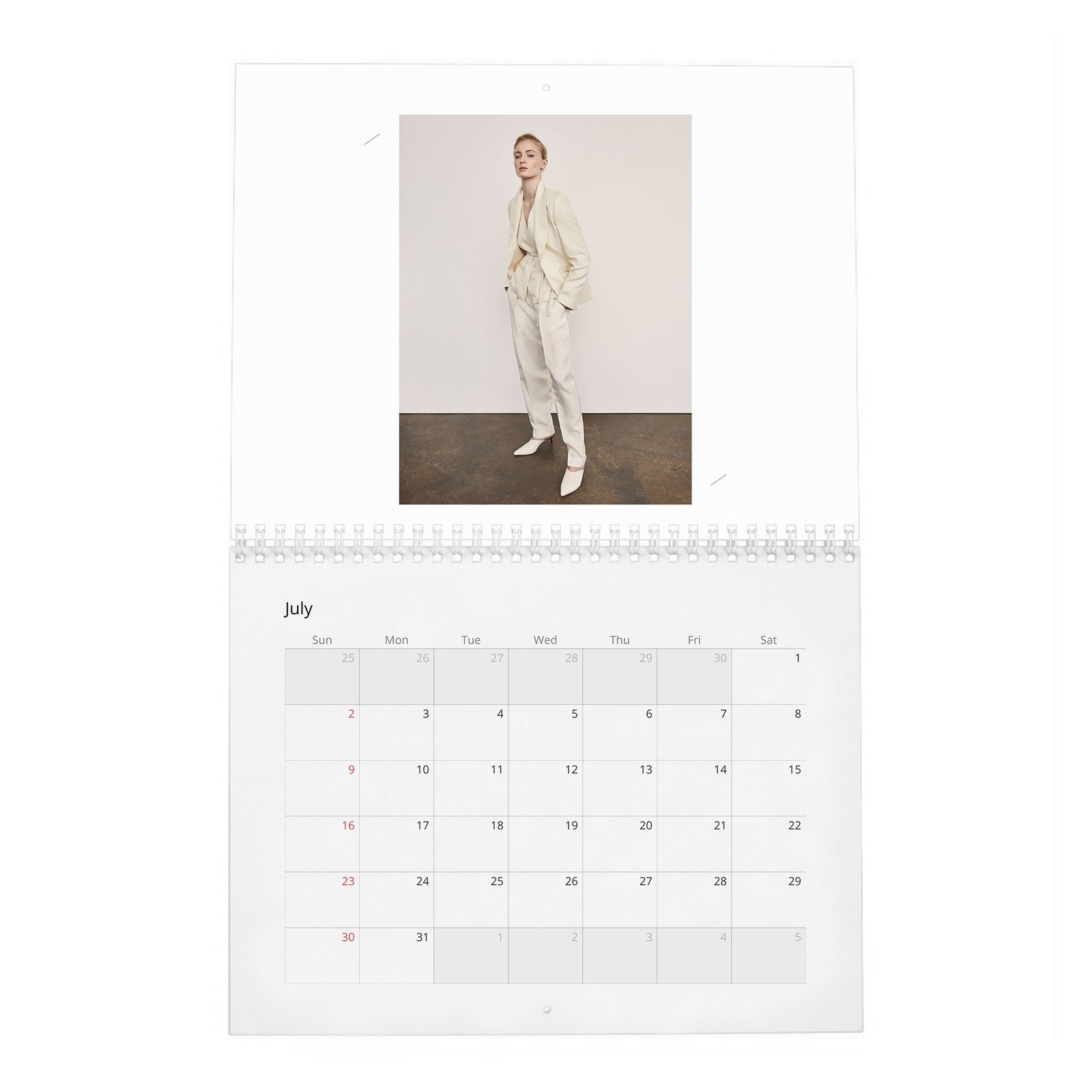 07 Sophie Turner - The North Star 2027 Wall Calendar