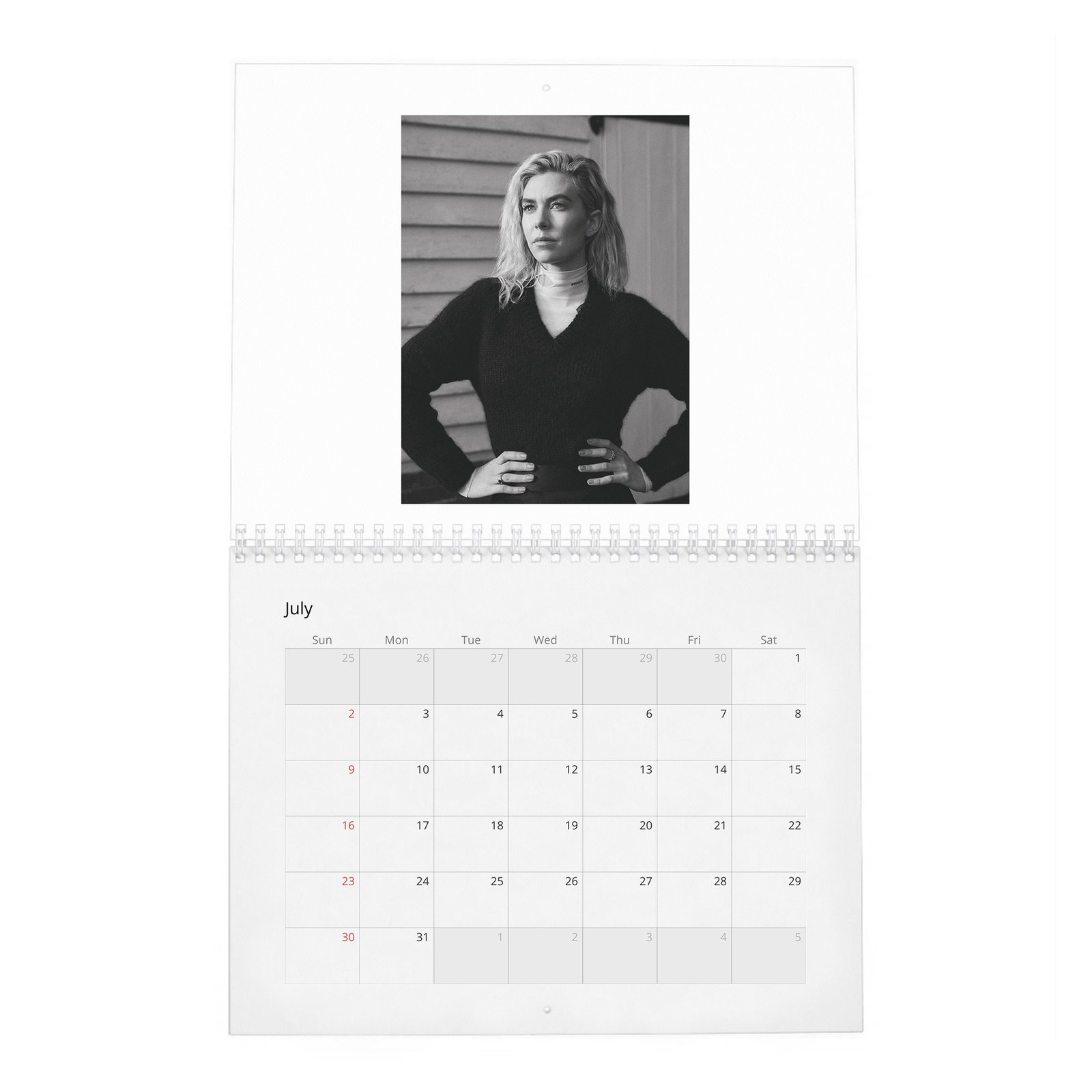 07 Vanessa Kirby - A New Light 2027 Wall Calendar