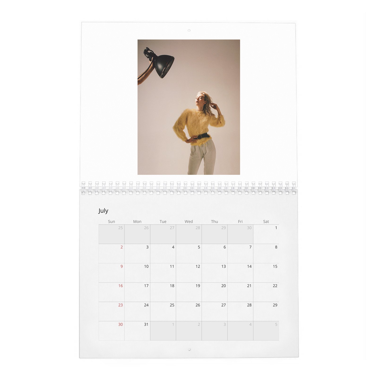 07 Vanessa Kirby - Time Is Now 2027 Wall Calendar