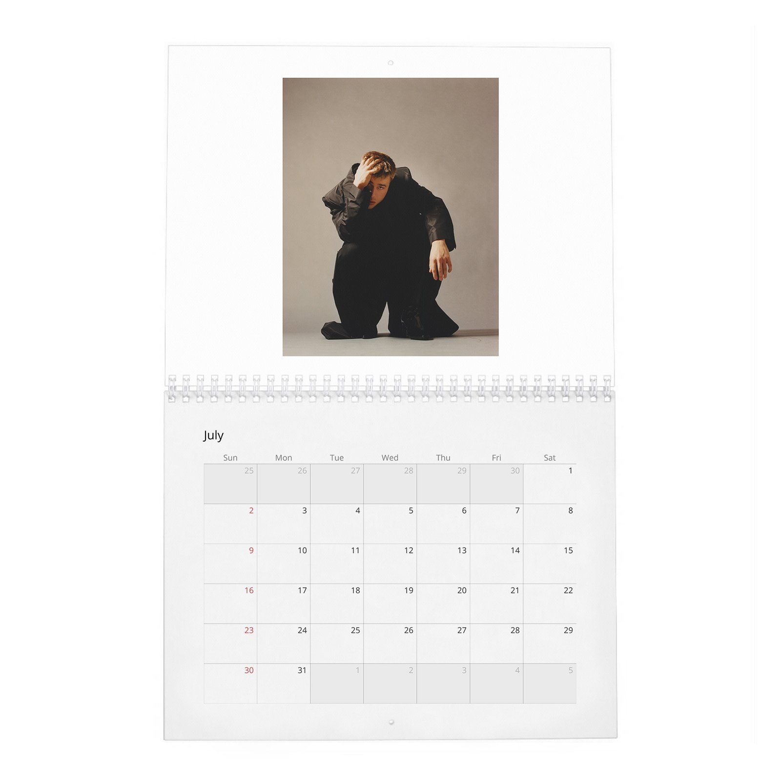 Ed Mc Vey - Content 2027 Wall Calendar