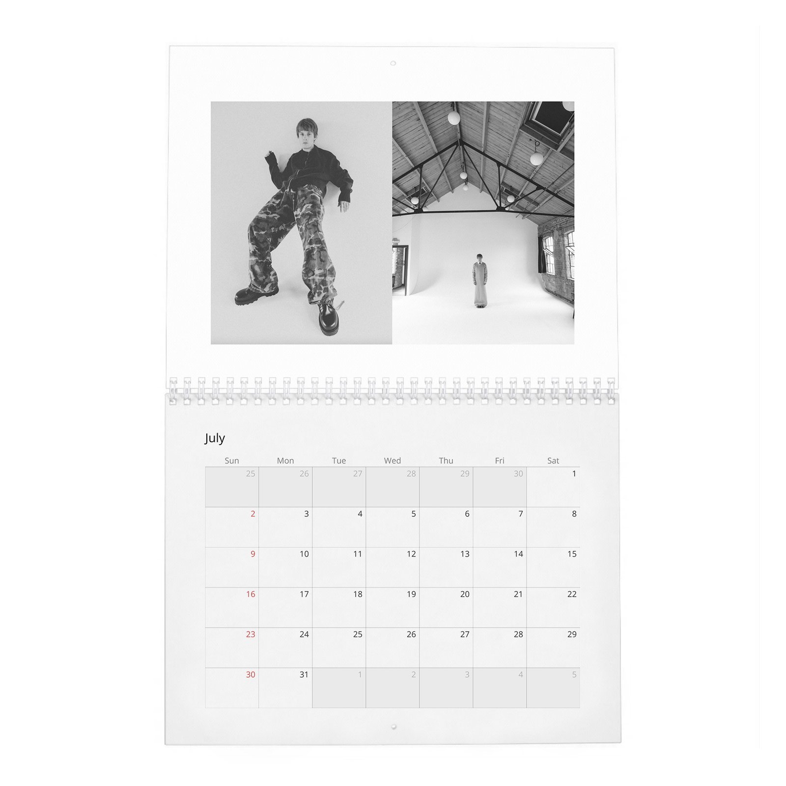 07 Louis Hofmann - In Conversation 2027 Wall Calendar