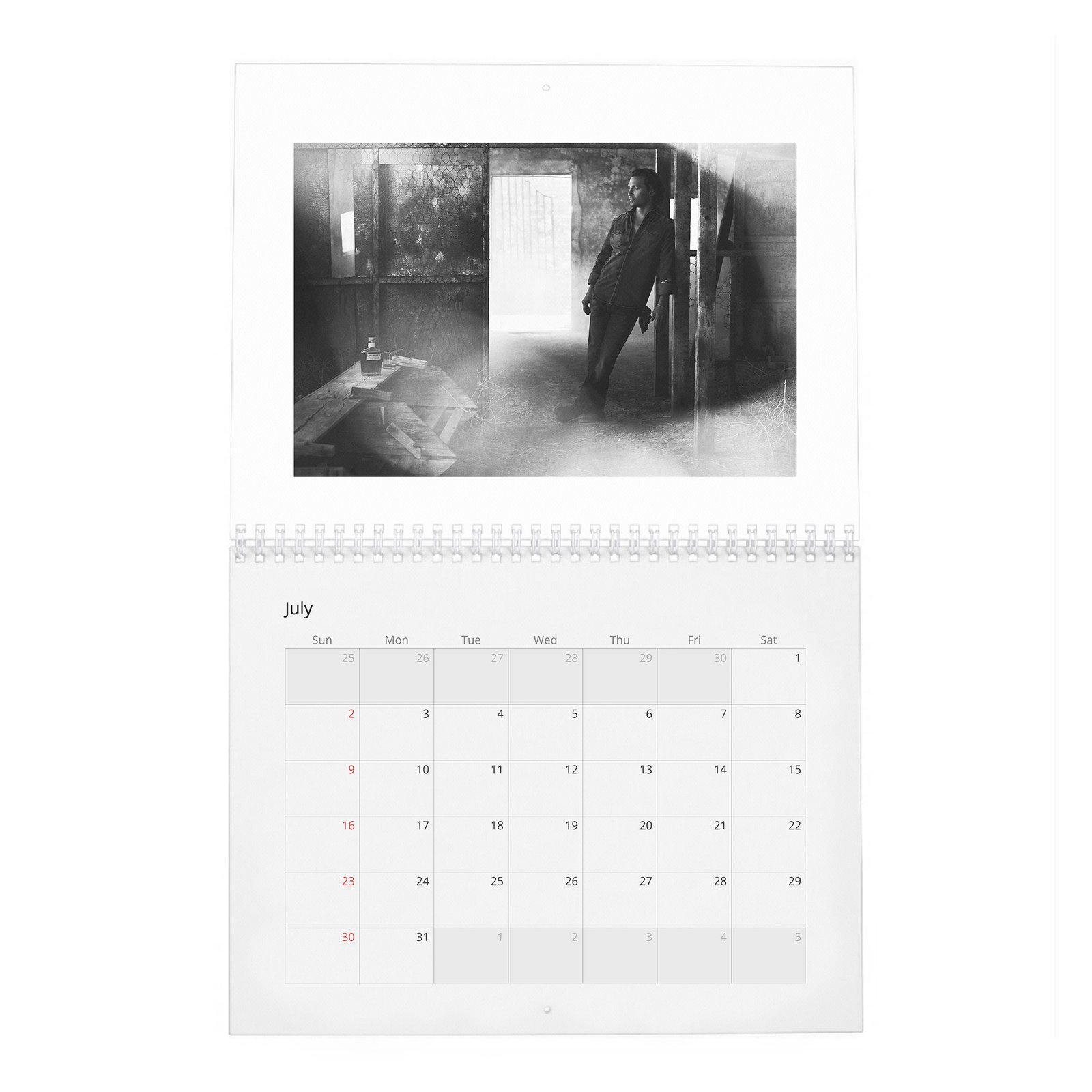 07 Matthew McConaughey - Reinvents Himself 2027 Wall Calendar