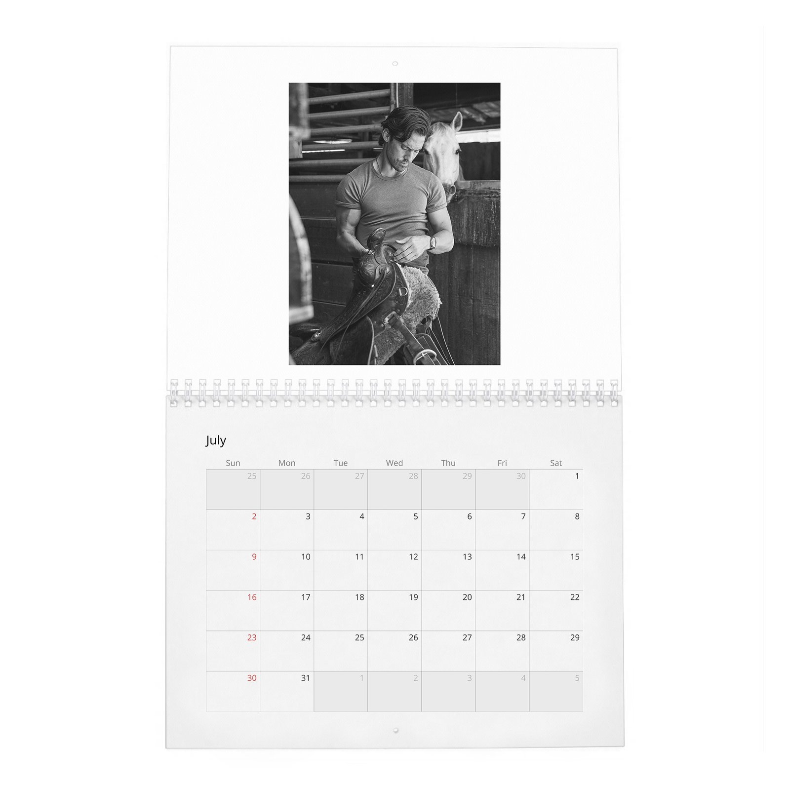 07 Milo Ventimiglia - Emotional Appeal 2027 Wall Calendar