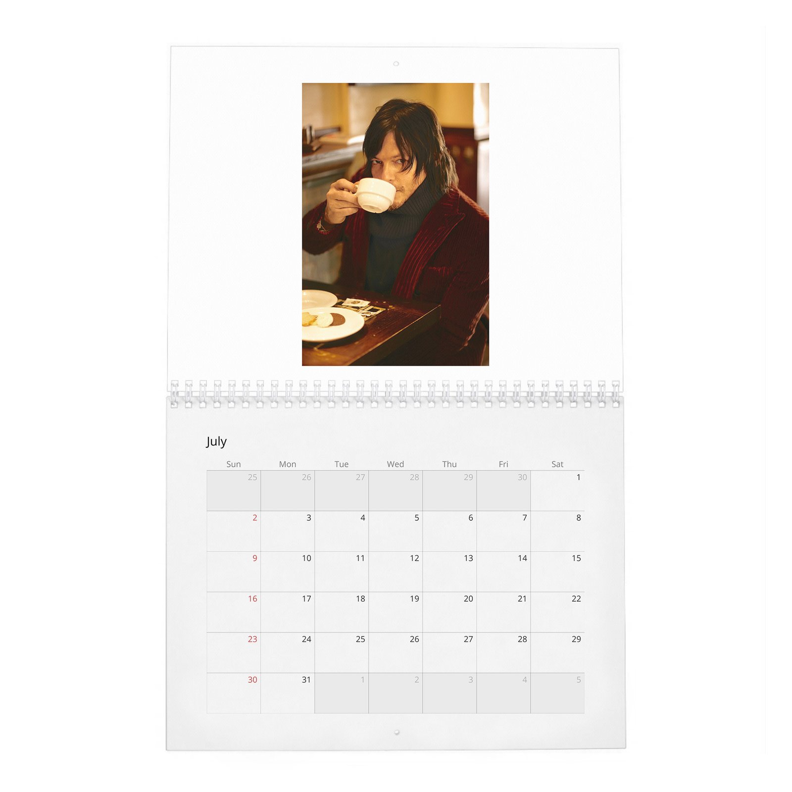 Norman Reedus - New York Rhapsody 2027 Wall Calendar