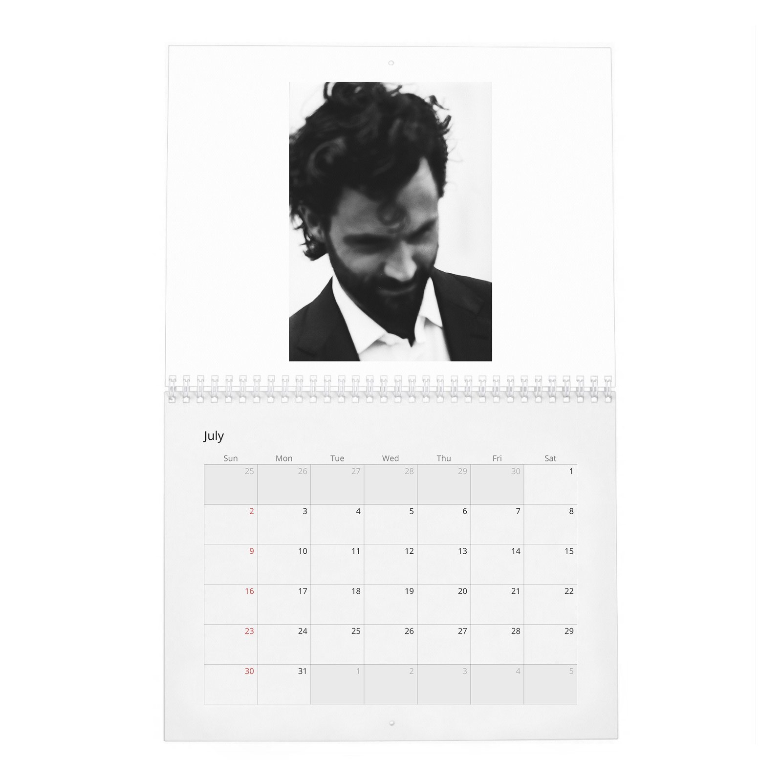 Penn Badgley - Perfect Handsome 2027 Wall Calendar