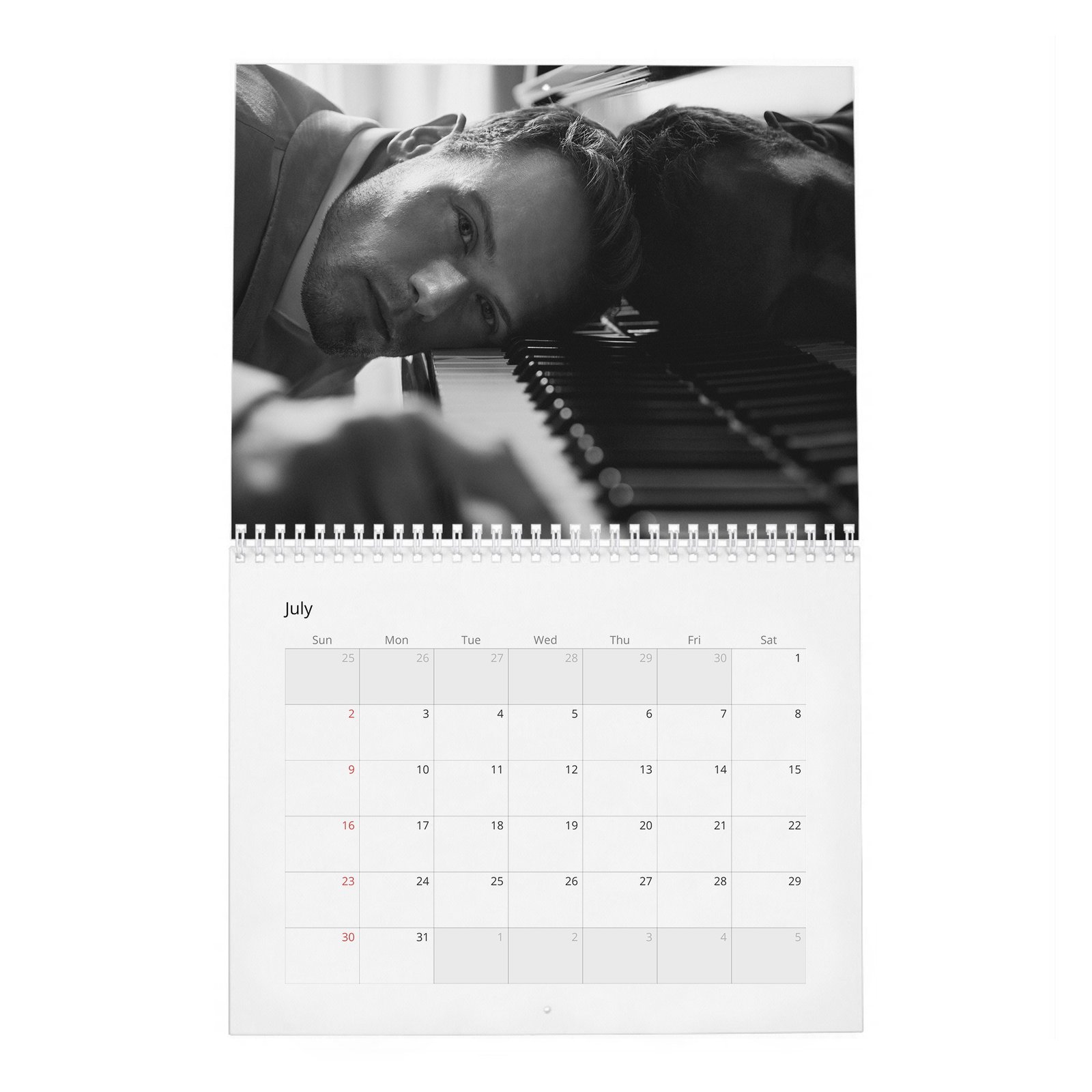 07 Sam Heughan - Nobleman 2027 Wall Calendar