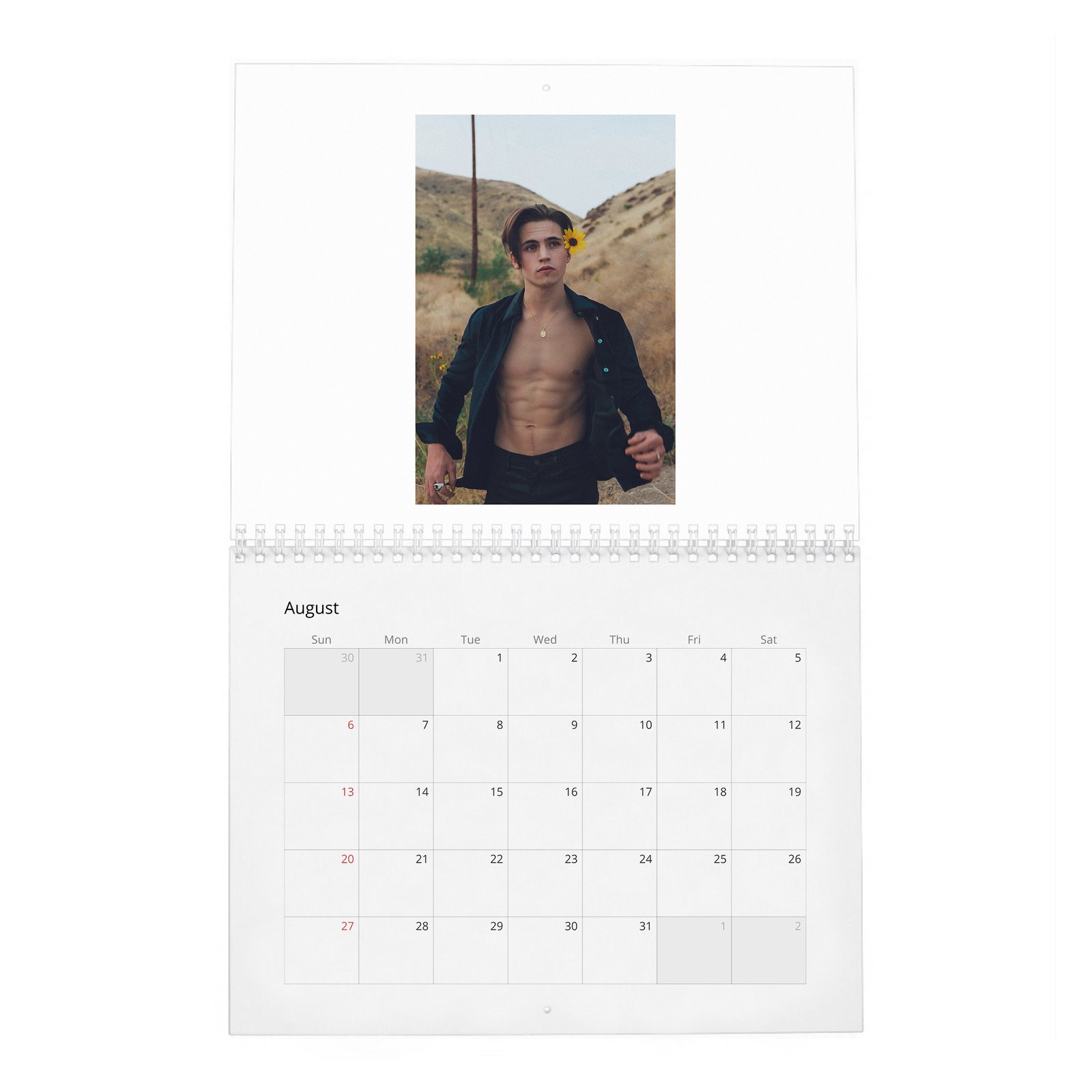 08 Tanner Buchanan - The Ass-Kicking 2027 Wall Calendar