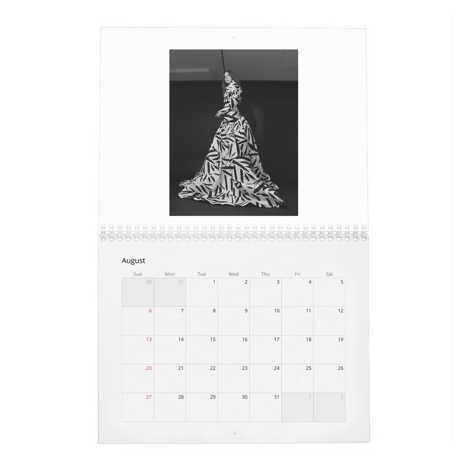08 Karen Gillan - Comfortable Improvising 2027 Wall Calendar