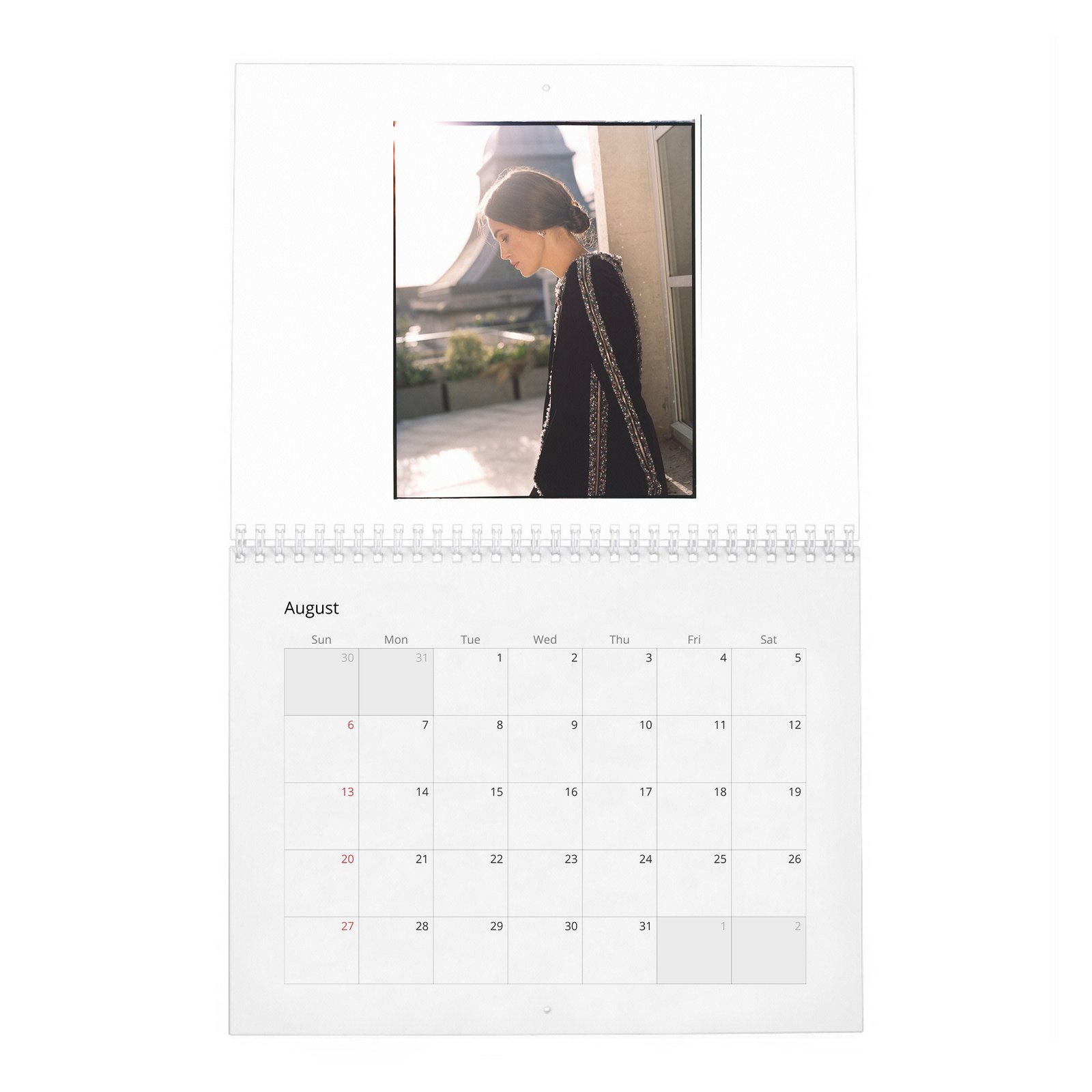 08 Keira Knightley - Bold And Beautiful 2027 Wall Calendar
