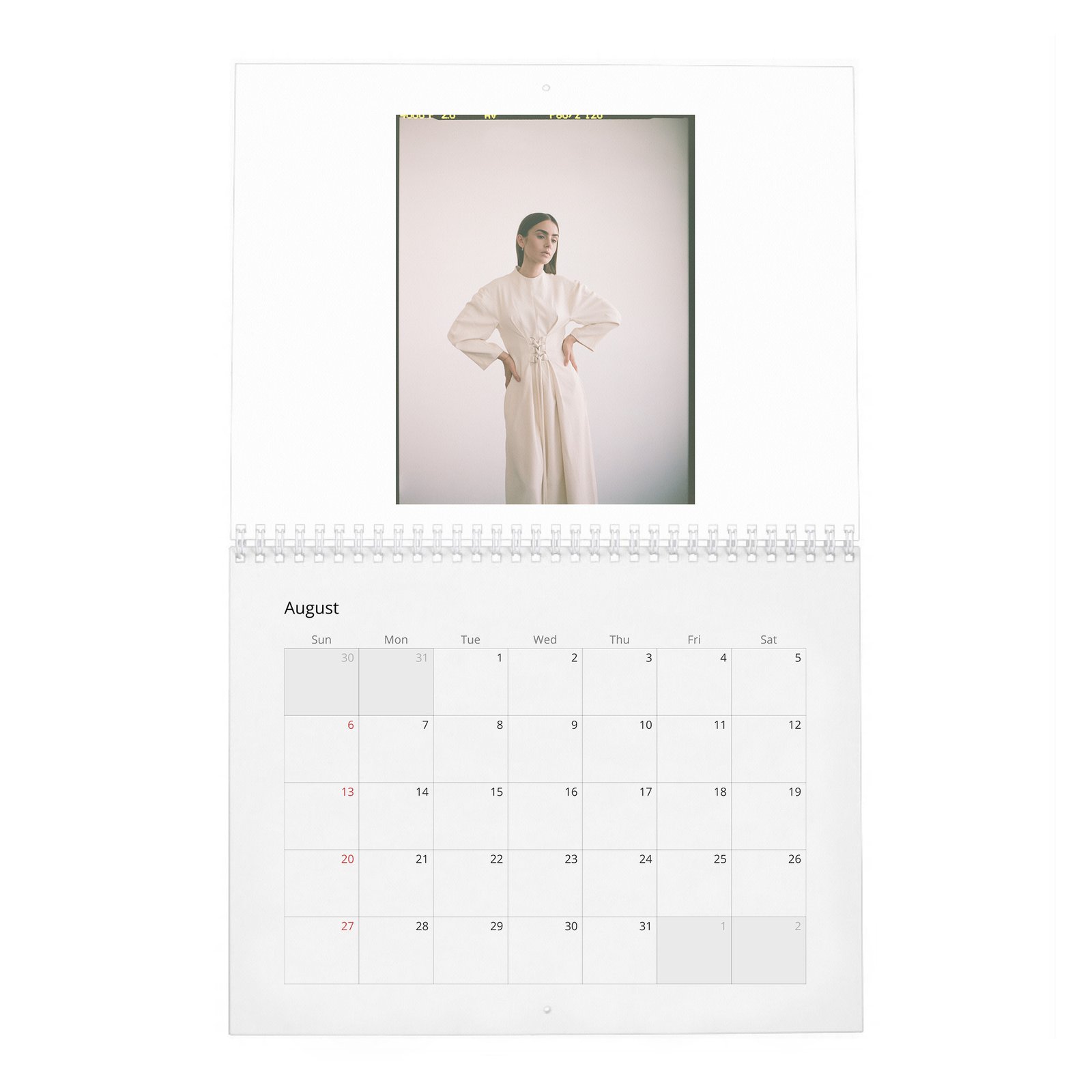 08 Lily Collins - Laterals 2027 Wall Calendar