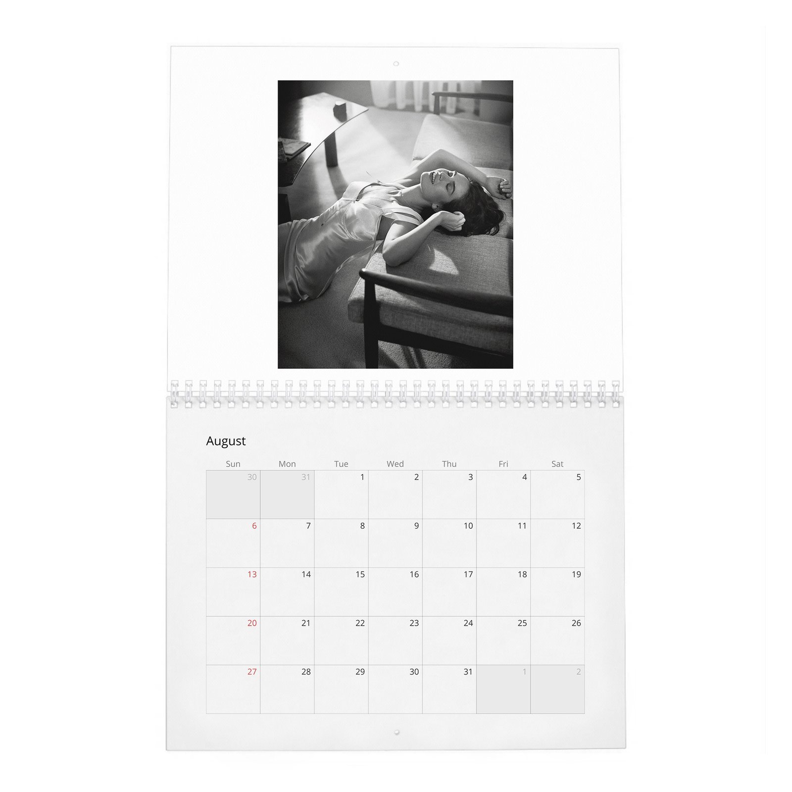 08 Lily James - A Cinderella Story 2027 Wall Calendar
