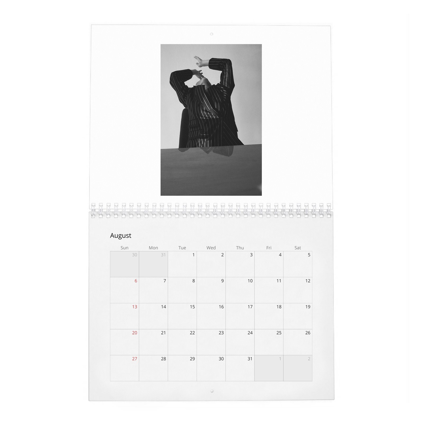 08 Lily James - Loving Lily 2027 Wall Calendar