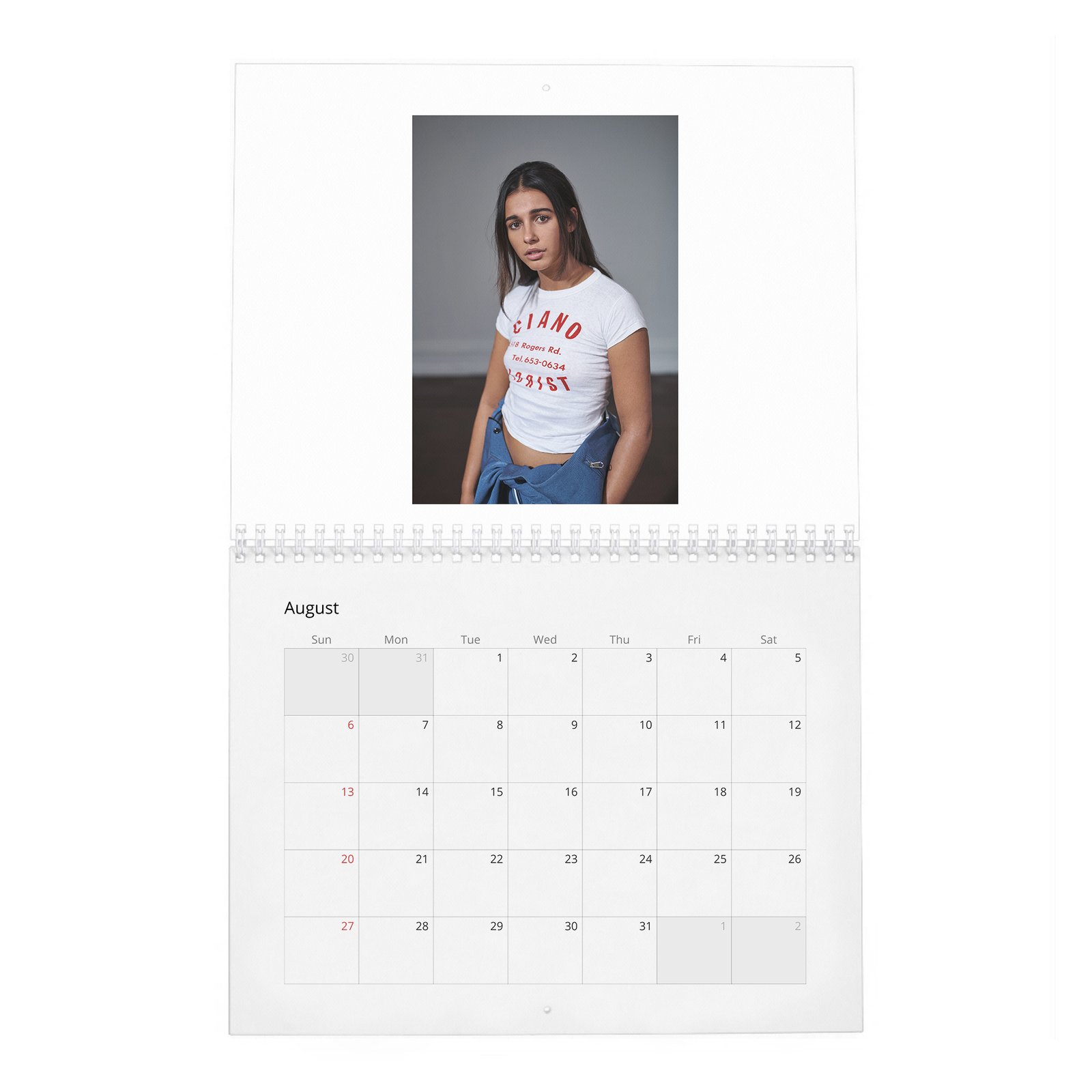 Naomi Scott - A New Superhero 2027 Wall Calendar