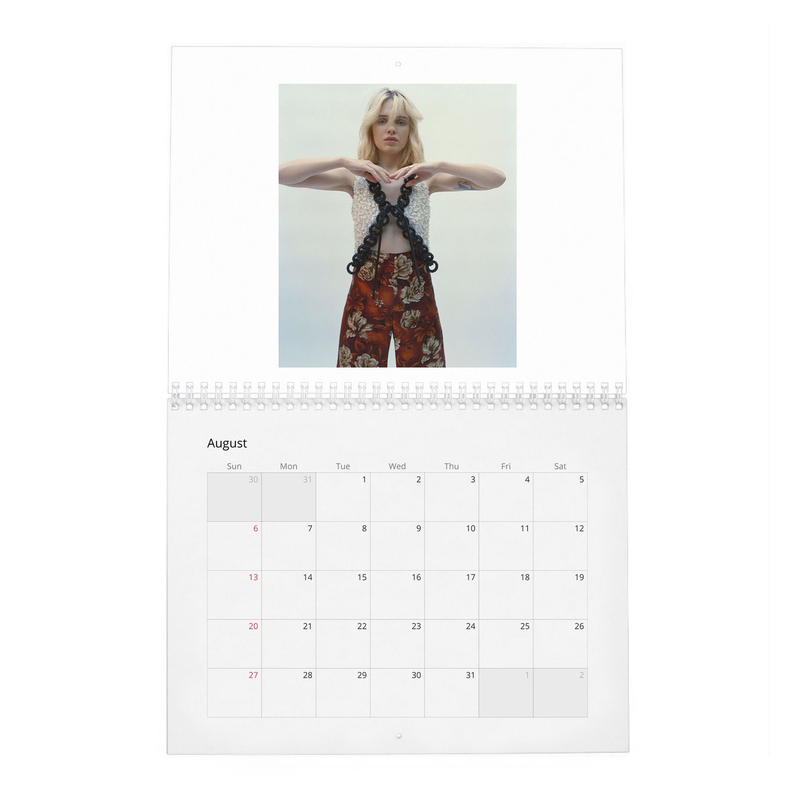 Odessa Young - The Quiet Heroine 2027 Wall Calendar