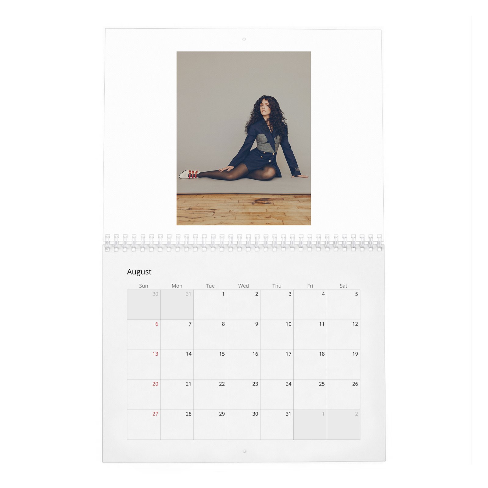 08 Olivia Cooke - Laterals 2027 Wall Calendar
